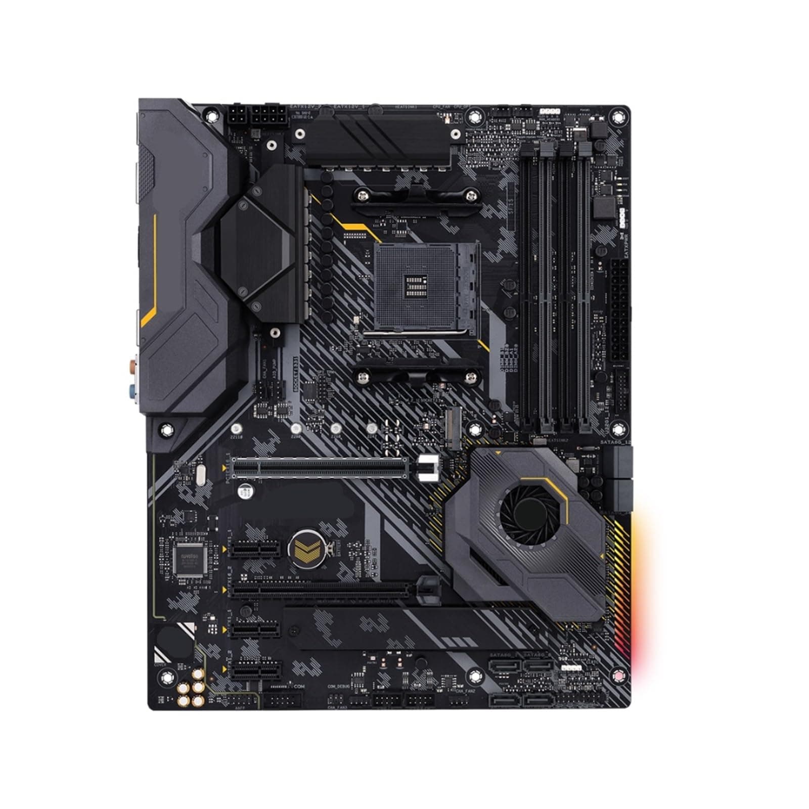 for TUF Gaming X570-PLUS Motherboard Unterstützt 5800X 5700x3D 5600G 3600X CPU 4xDDR4 PCIe 4,0 M.2 HDMI ATX AM4 Board ﻿for ASUS, Replacement Part