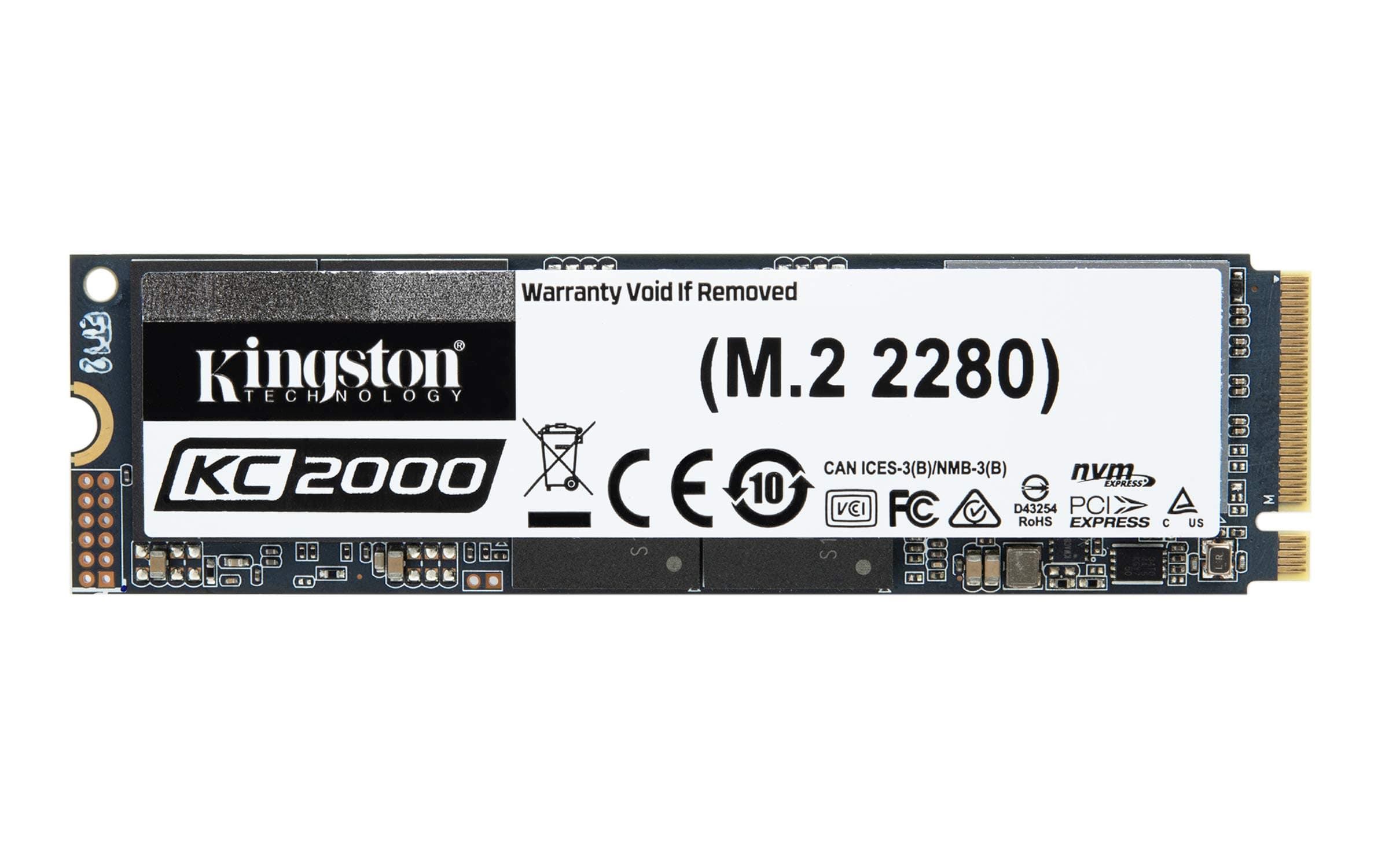 Kingston KC2000 (SKC2000M8/500G) M.2 2280 NVMe SSD 500G Bild 2