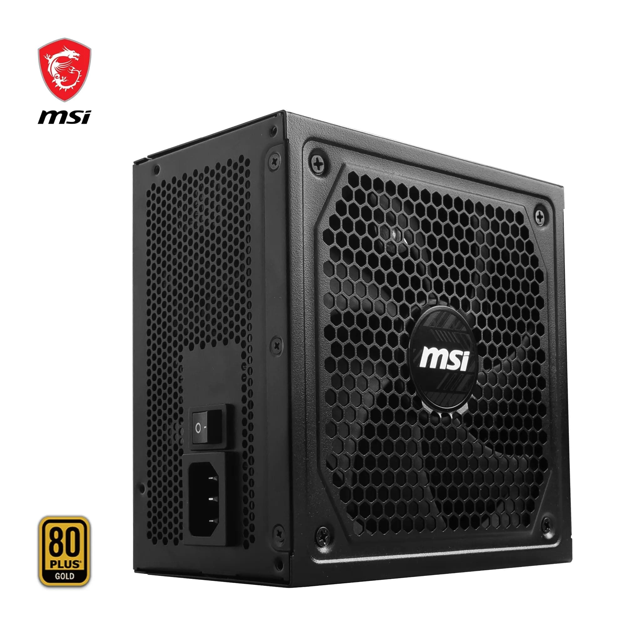 MSI MAG A1250GL PCIE5 Power Supply Unit, 1250W, 80 Plus Gold, ATX 3.1, PCIe 5.1 GPU Support, ATX PSU, Black Flat Cable Bild 3