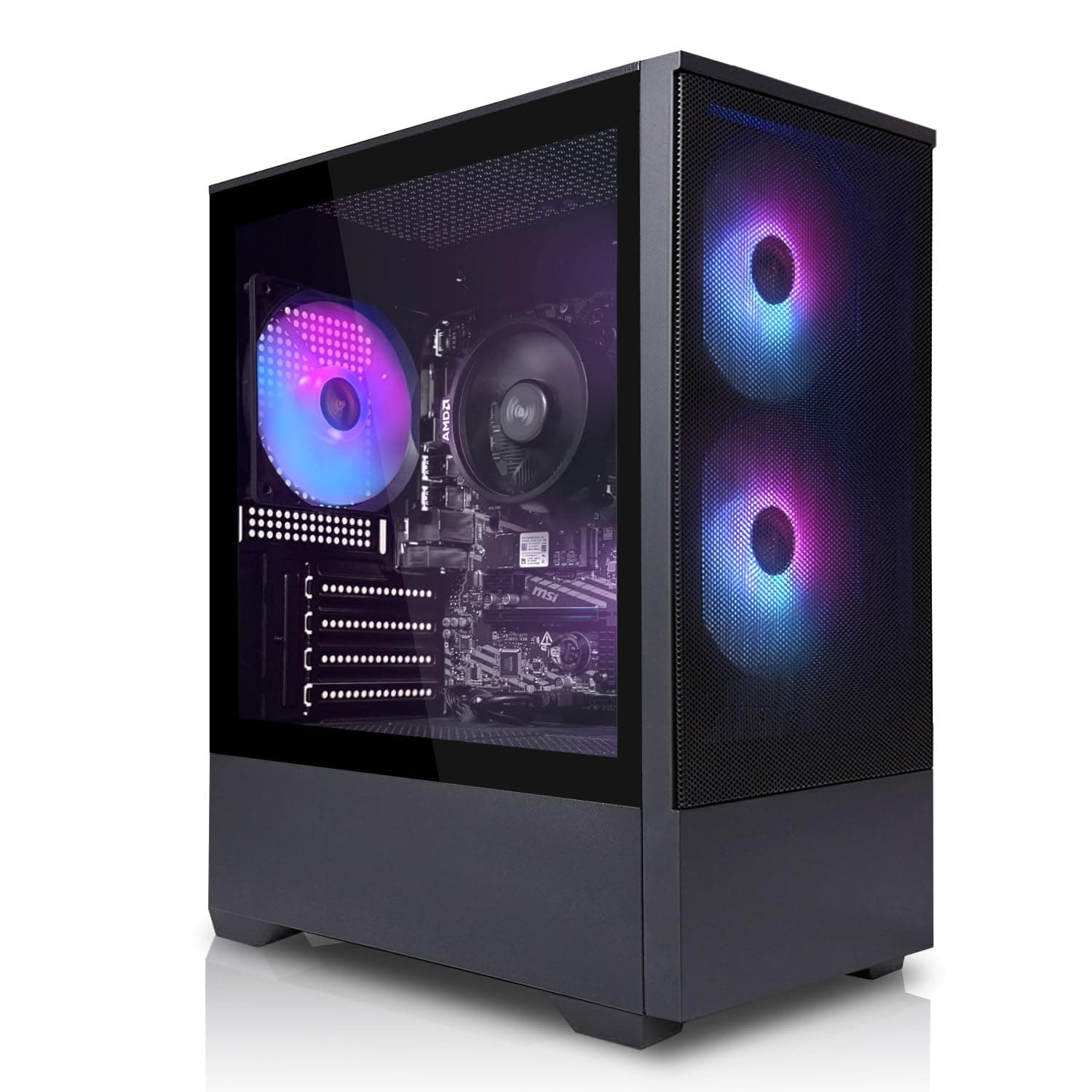 SYSTEMTREFF Basic Gaming PC Intel Core i5-12400 6x4.4GHz | Nvidia RTX 3050 6GB DX12 | 512GB M.2 NVMe | 16GB DDR4 RAM | Windows 11 | WLAN Desktop Computer Rechner für Gamer, Zocker & Streamer