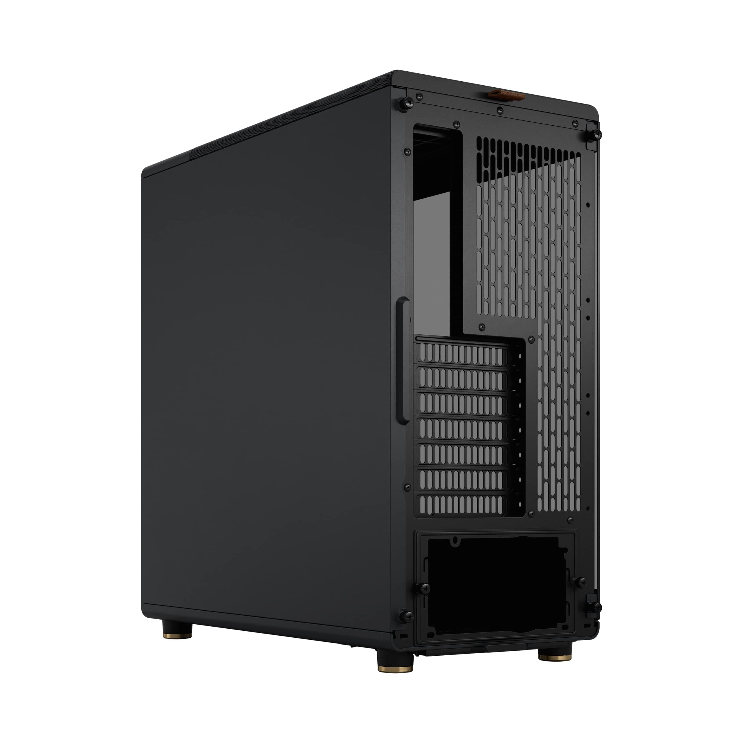 Fractal Design North ATX Mid-Tower PC-Gehäuse - Holzfront | Tempered Glass Seitenpanel, zwei 140-mm-Lüfter enthalten, USB-C, Airflow optimiert für Gaming PC North Black TG Dark Bild 5