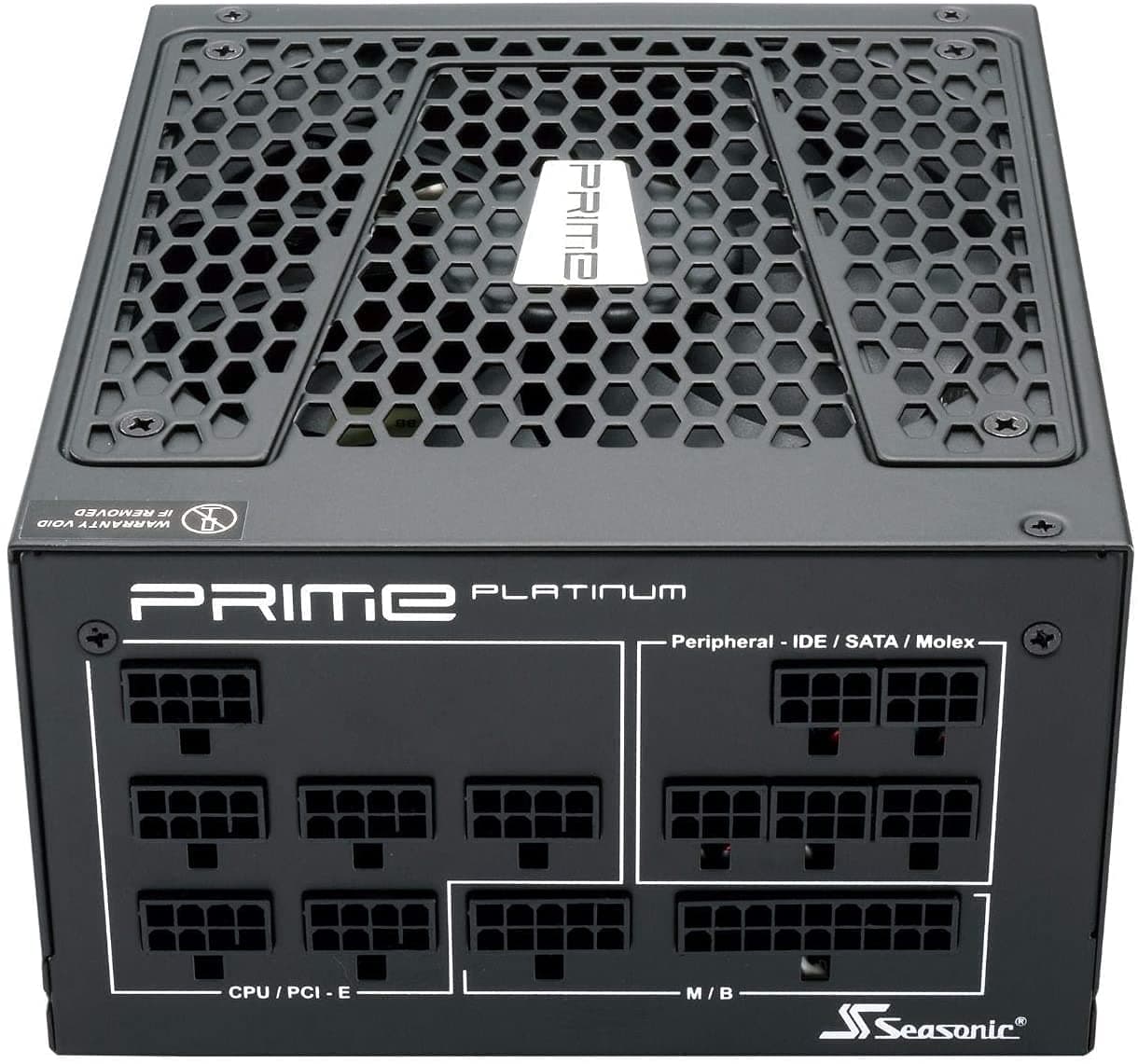 Seasonic Prime Ultra Platinum 1300W (80+Platinum, ATX 12V) Power Supply for Computer/Gaming PC's, 6x PCIe, Cable Management Bild 3