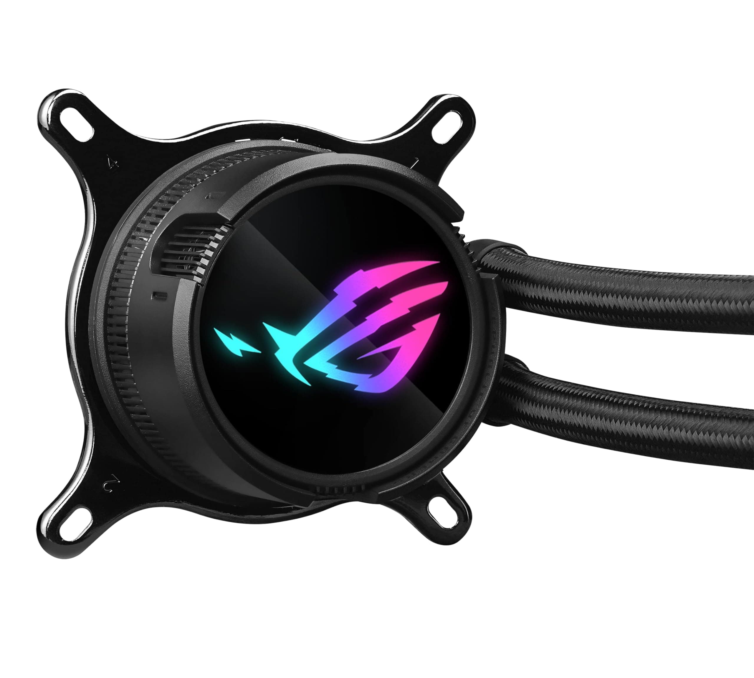 ASUS ROG STRIX LC III 240 ARGB All-in-One Flüssig-CPU-Wasserkühlung schwarz (2x adressierbare ROG ARGB-Lüfter, Asetek-Pumpe 7. Generation V2, kompatibel mit Intel LGA 1700, 1200, 115X, AMD AM5, AM4) Bild 8