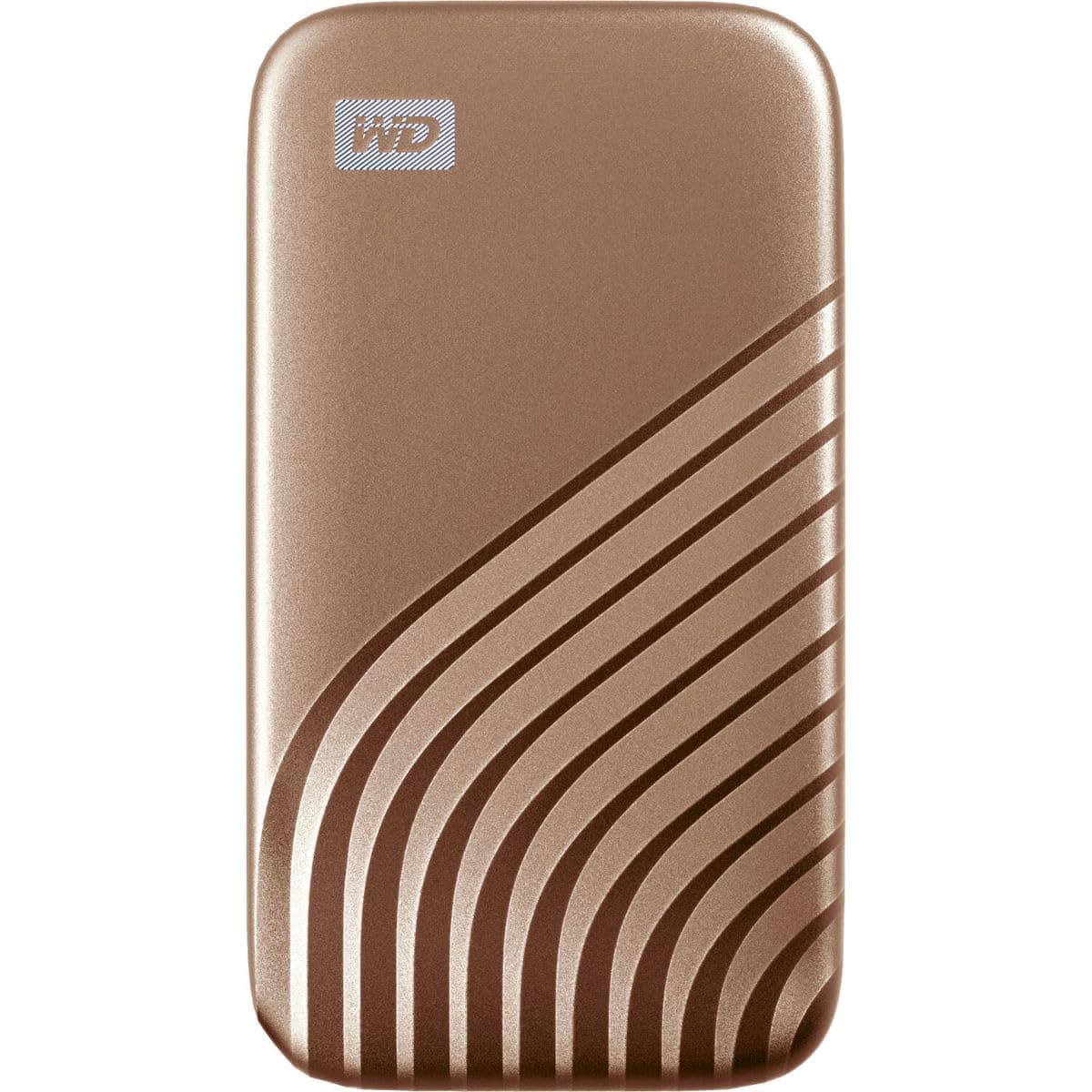 WD My Passport SSD 2 TB mobiler SSD Speicher (NVMe-Technologie, USB-C und USB 3.2 Gen-2 kompatibel, Lesen 1050 MB/s, Schreiben 1000 MB/s) Rose Gold Bild 3