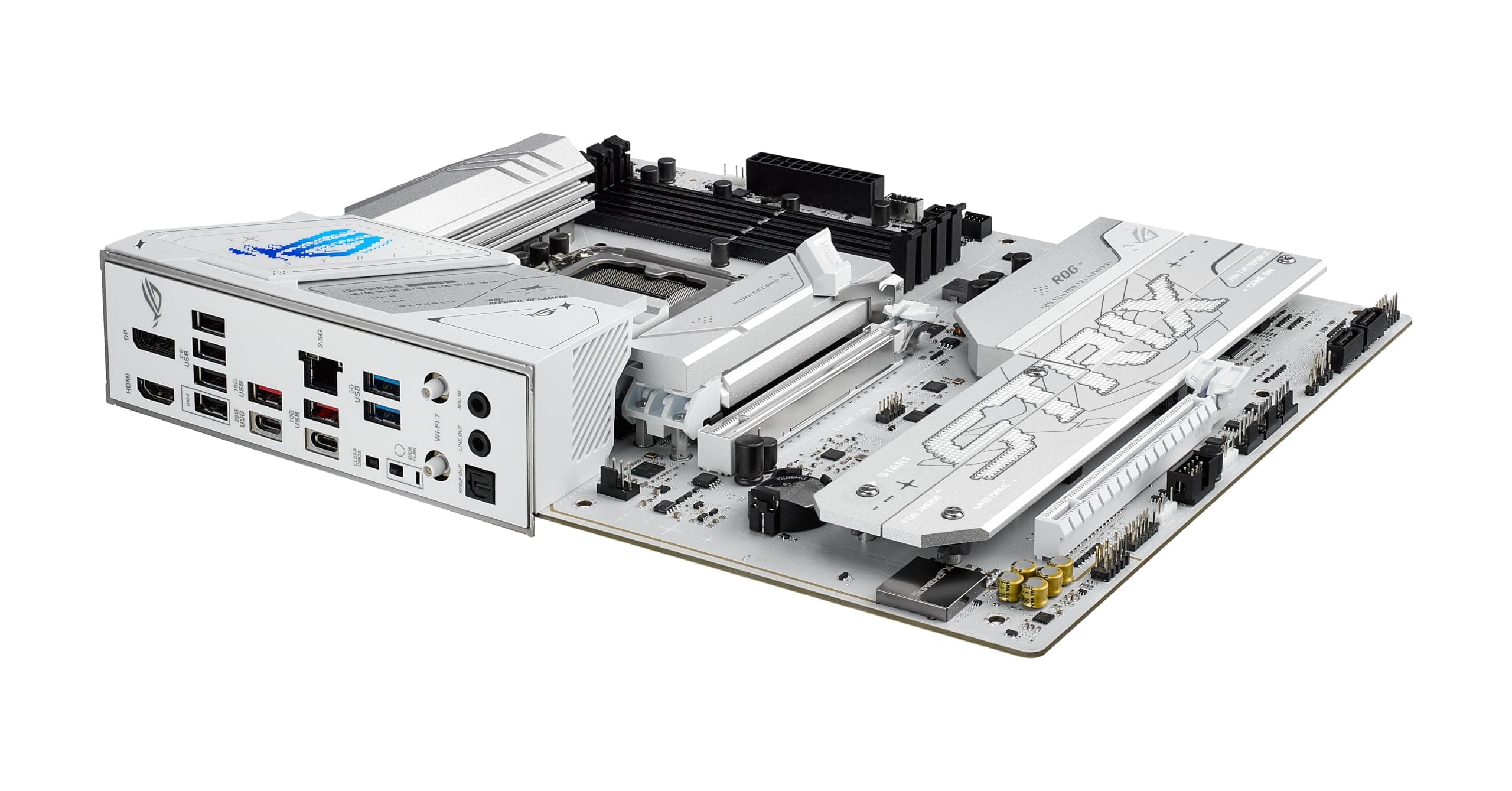 ASUS ROG Strix B860-A Gaming WiFi Mainboard Sockel Intel LGA 1851 (Intel B860, ATX, DDR5 Speicher, PCIe 5.0, WiFi 7, 3X PCIe 4.0 M.2, Aura Sync) Bild 7