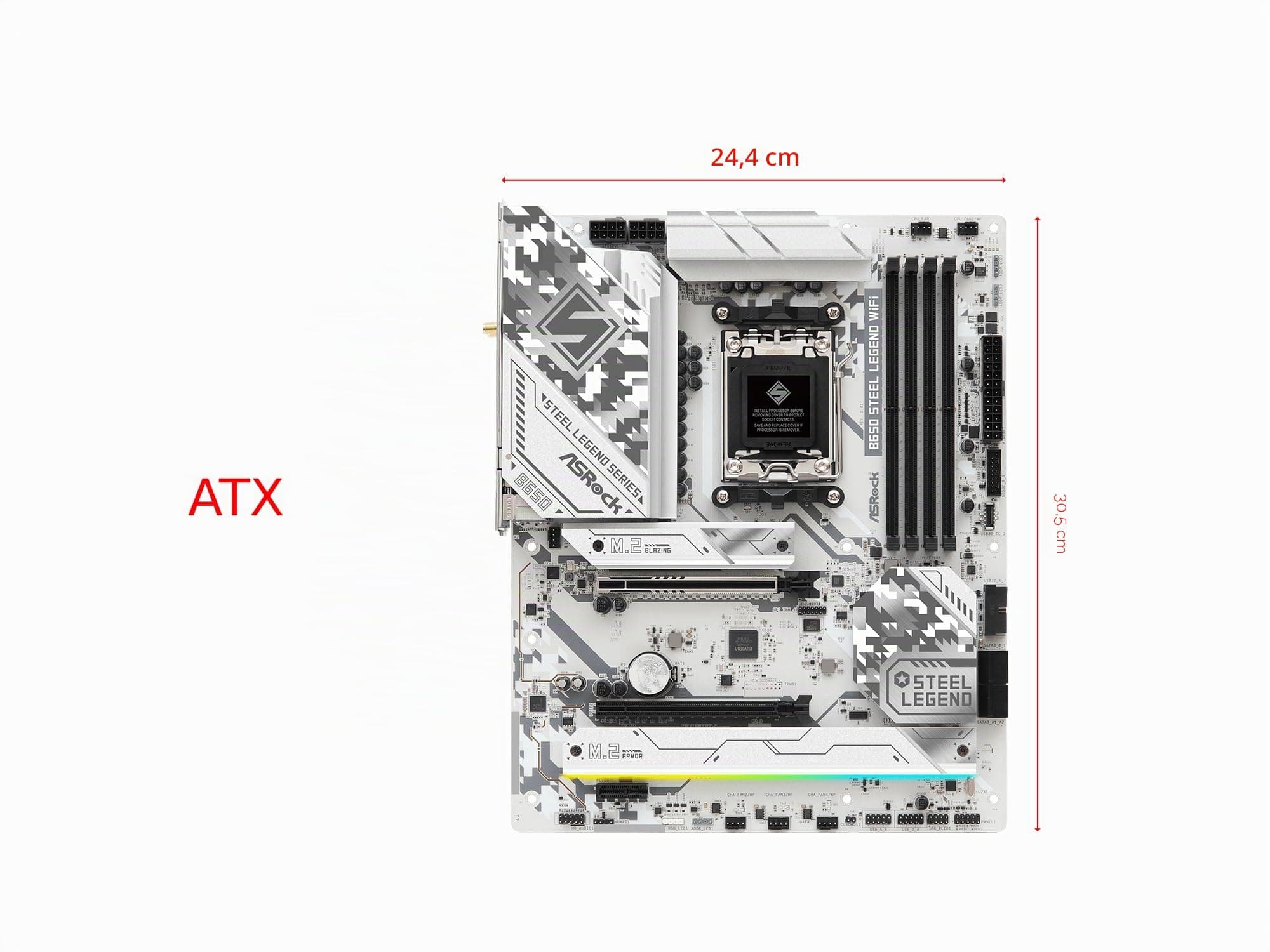 ASROCK B650 Steel Legend WiFi Bild 3