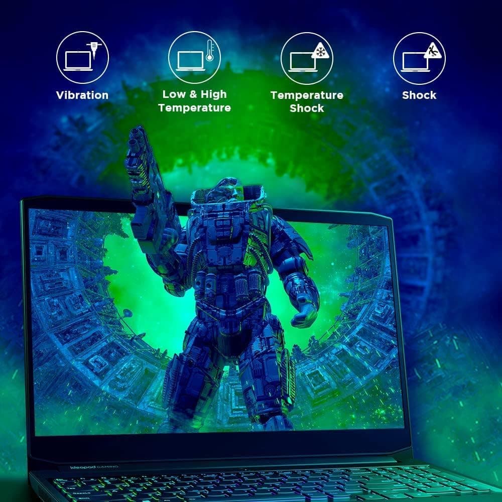 Lenovo LOQ 15 Gaming Laptop - RTX 4050 - Intel Core i5-12450HX Beat AMD Ryzen 7 4800H - 32GB RAM| 2TB SSD - 15,6 Zoll FHD Display 144Hz - Tastatur mit Hintergrundbeleuchtung - Windows 11 - Portatil Bild 8