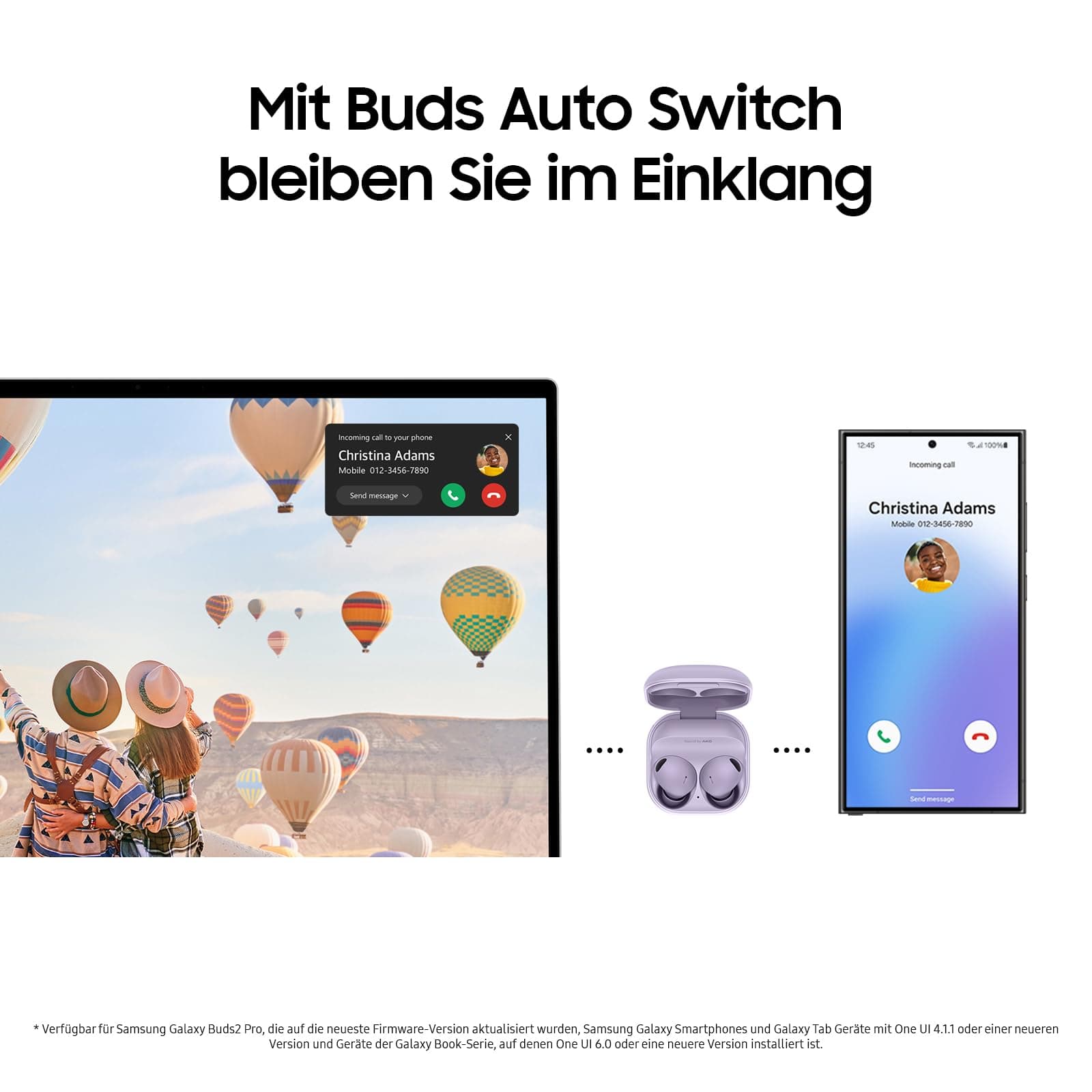 Samsung Galaxy Book4, 15,6 Zoll-Notebook, Windows-Laptop, Intel Core 5, 16 GB RAM, 256 GB, Silver Core i5 Bild 6