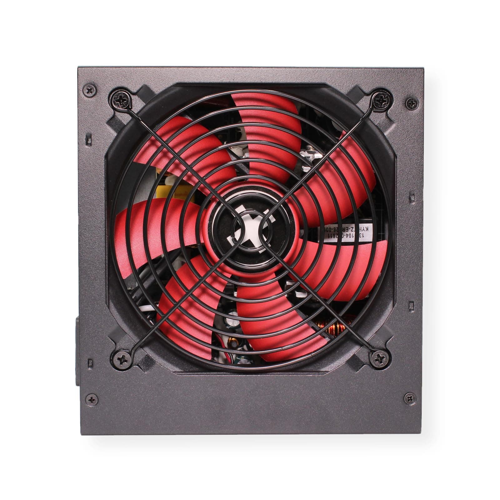 Xilence XP600R6 PC Netzteil, 600W Peak Power, ATX, rot/schwarz