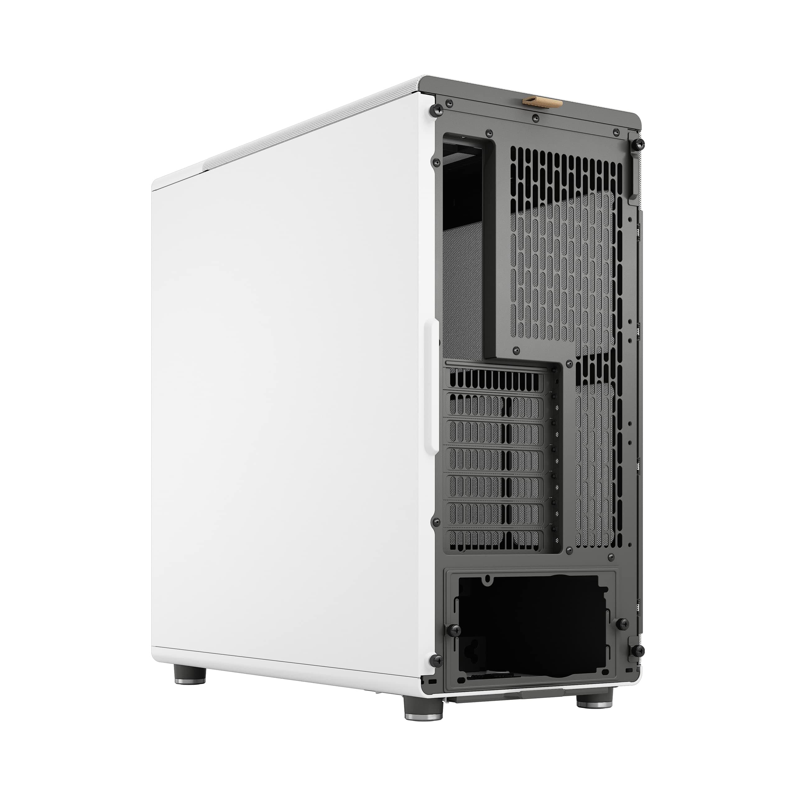 Fractal Design North Chalk White Mid-Tower Gehäuse mit Eichenholz Bild 5