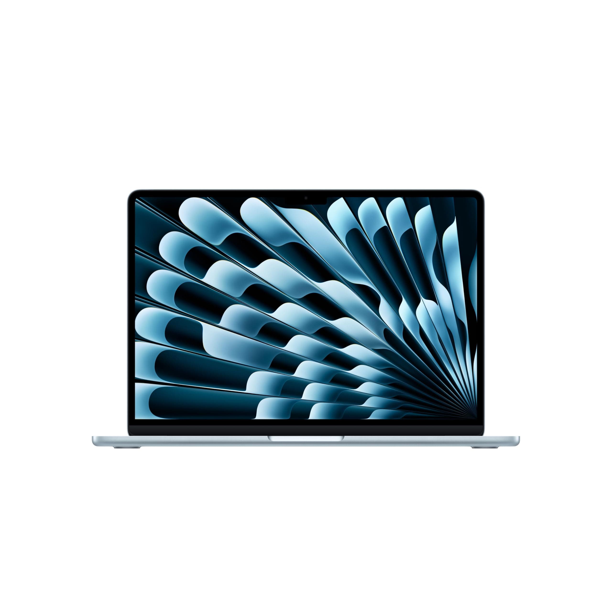 Apple 13" MacBook Air Laptop, M5 Chip mit 10‑Core CPU und 8‑Core GPU: Entwickelt für KI, 13,6" Liquid Retina Display, 16 GB gemeinsamer Arbeitsspeicher, 512 GB SSD, Touch ID, WLAN 7; Himmelblau 16GB RAM 512 GB Himmelblau MacBook Air ohne Netzteil