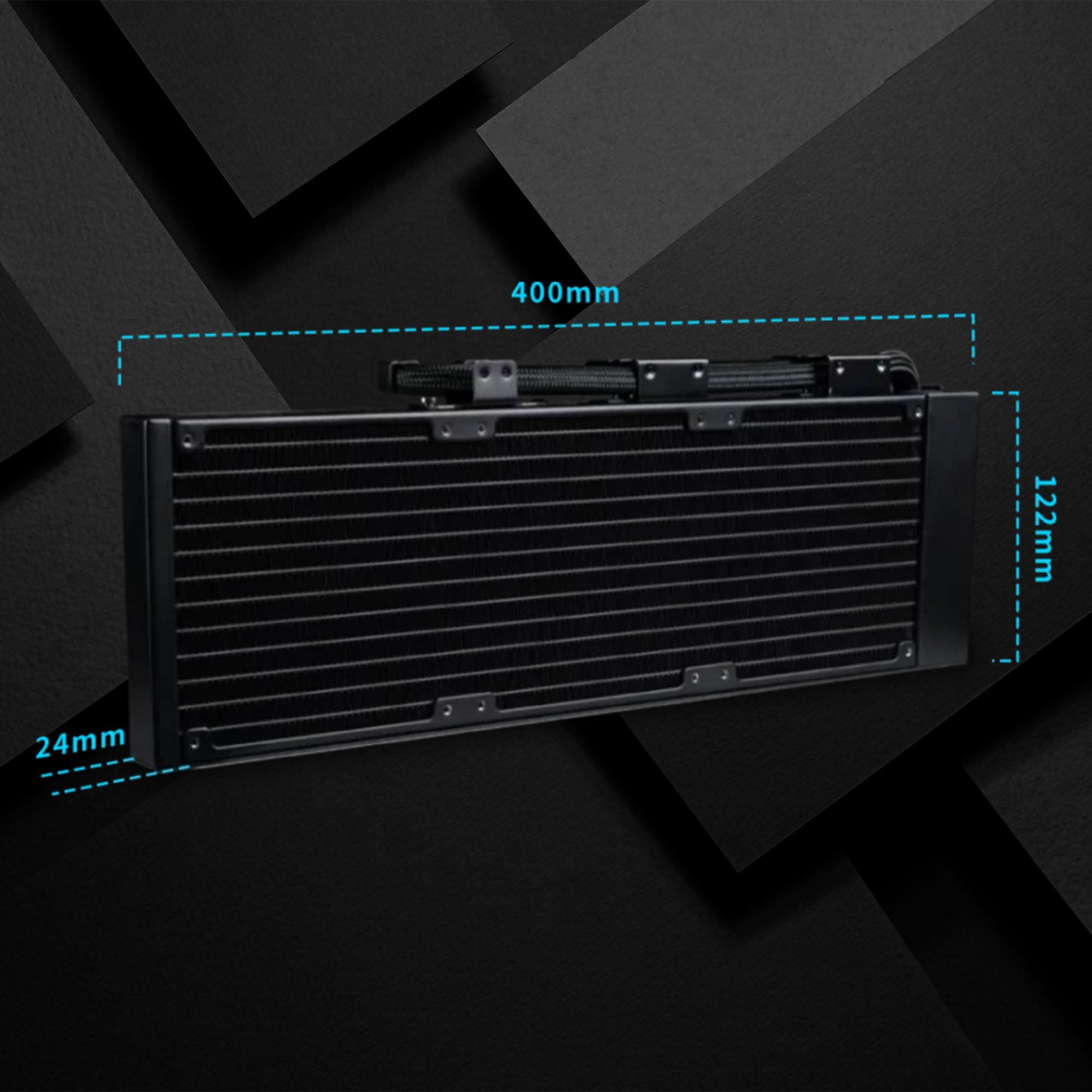 Lian Li HydroShift II LCD-C 360 TL Wireless – 360 mm AiO-Wasserkühlung Weiß – 3x 120 mm PWM RGB Lüfter – 2,1" LCD Display – CPU-Kühler für Intel LGA1851 / 1700 – AMD AM4 / AM5 Bild 7