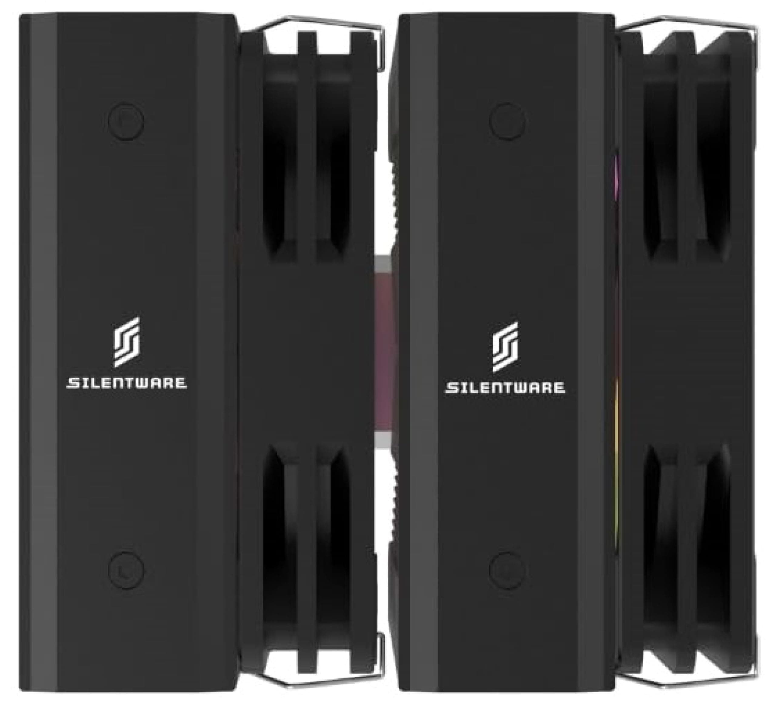 Titan RGB CPU-Luftkühler, Dual-Tower, 6 Kupfer-Heatpipes, 2x 120mm PWM Lüfter mit Hydro-Lager, A-RGB Beleuchtung, TDP bis 265W, Kompatibel mit Intel LGA 115X/1200/1700/1851 und AMD AM4/AM5 Bild 7