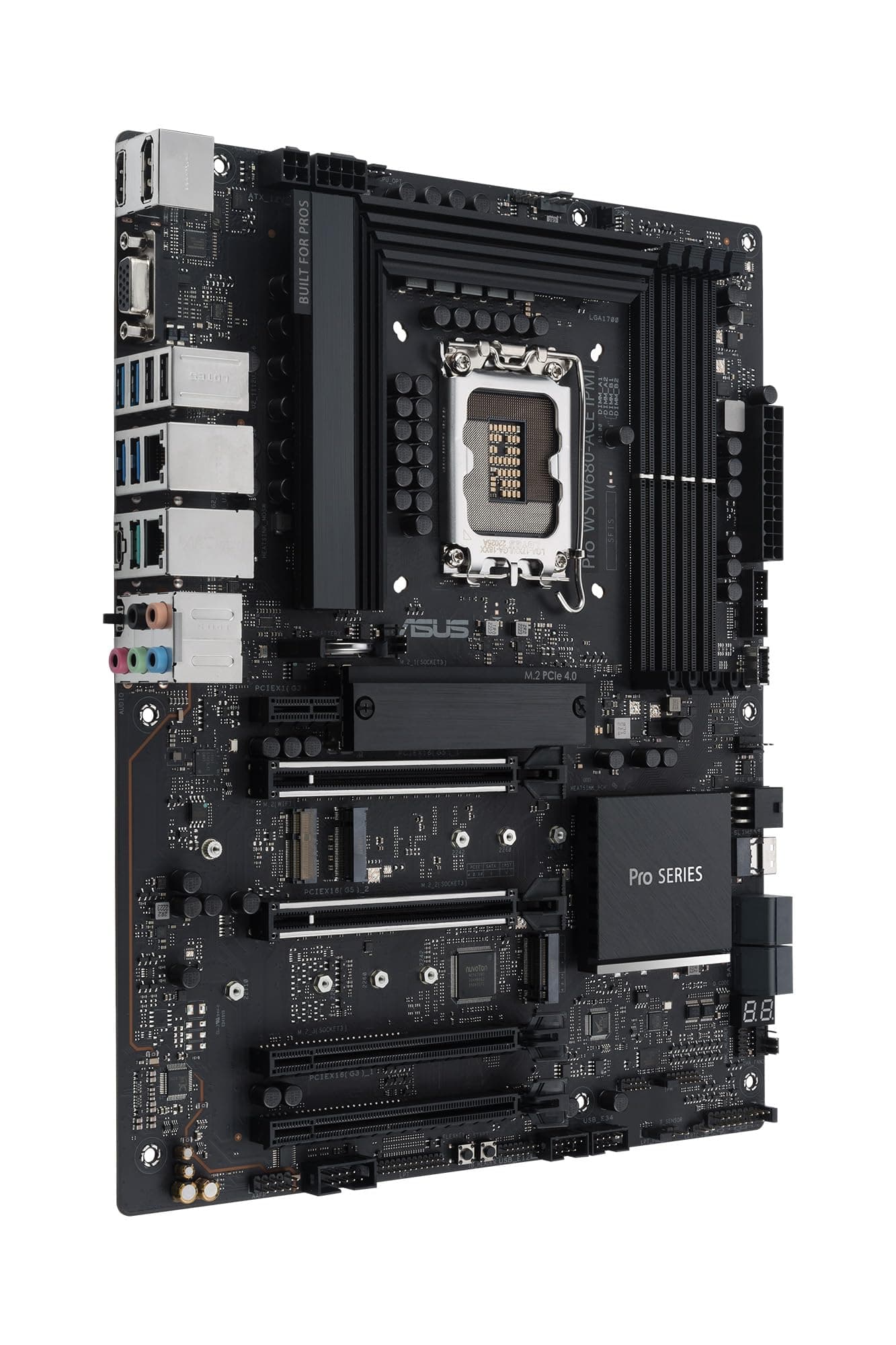 ASUS Pro WS W680-ACE IPMI Workstation Mainboard Sockel Intel LGA 1700 (ATX-Mainboard, PCIe 5.0, DDR5, 3X PCIe 4.0, USB 3.2 Gen 2) Bild 5