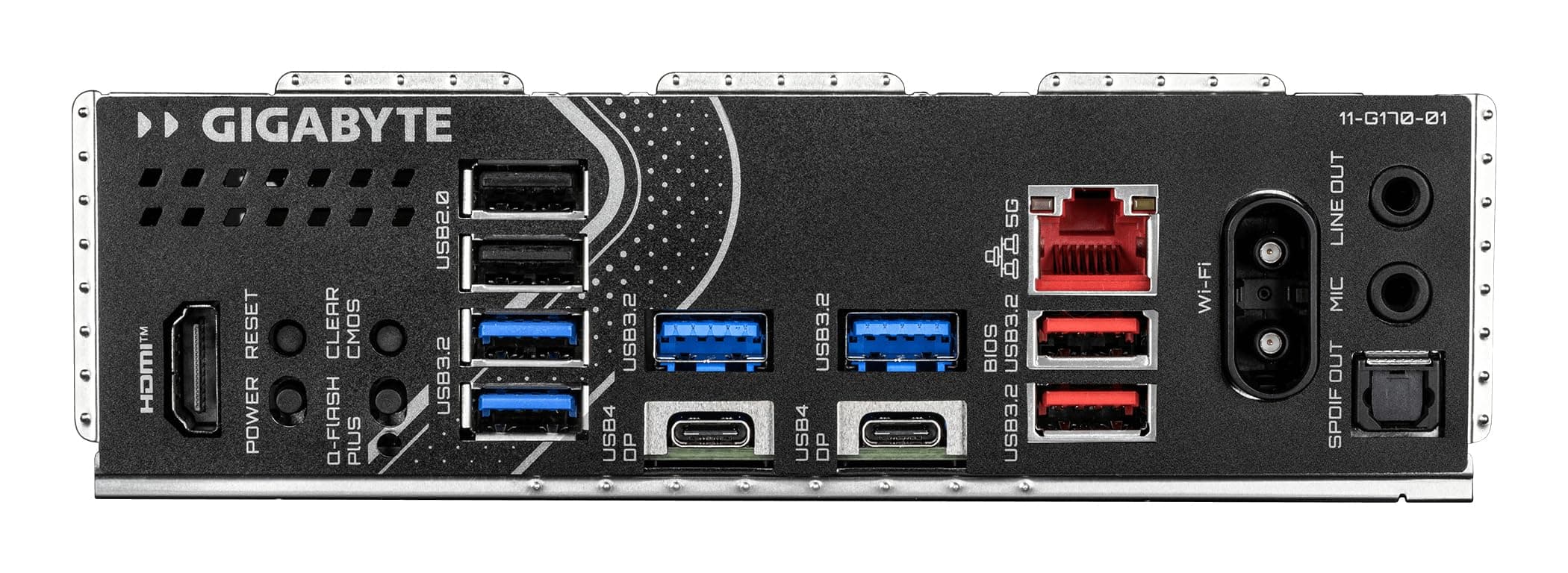 GIGABYTE X870E Eagle WIFI7 Mainboard – Unterstützt AMD Ryzen 9000 CPUs, digitales 16+2+2-Phasen-VRM, bis zu 8200 MHz DDR5 (OC), 1× PCIe 5.0 + 3× PCIe 4.0, Wi-Fi 7, 5-GbE-LAN, USB 4 Bild 7