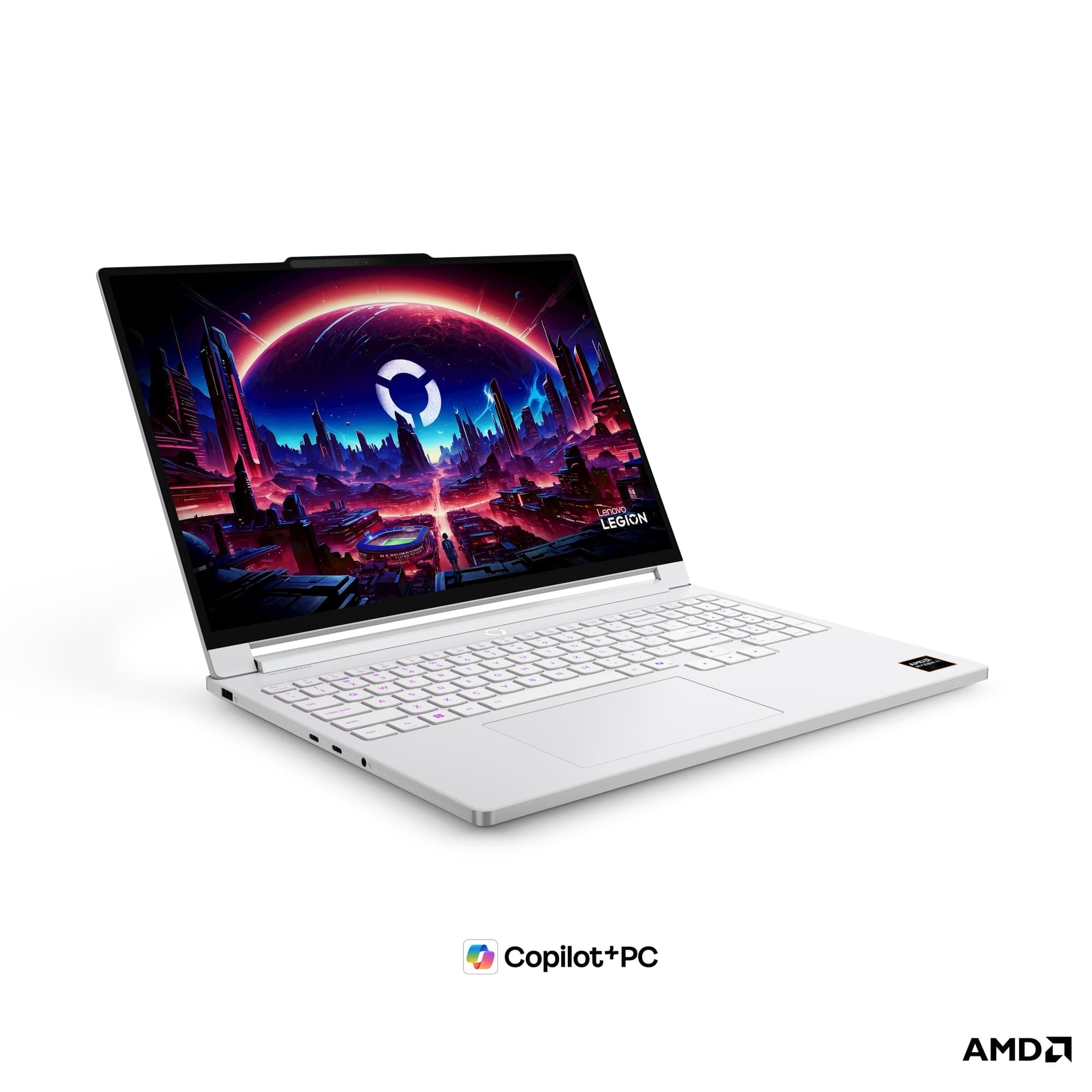 Lenovo Legion 7 Gaming AI Laptop | 16" WQXGA OLED 240Hz Display | AMD Ryzen AI 9 HX 470 | 32GB RAM | 1TB SSD | NVIDIA GeForce RTX 5060 | Windows 11 | QWERTZ | Glacier Weiss | 3 Monate GamePass Bild 2