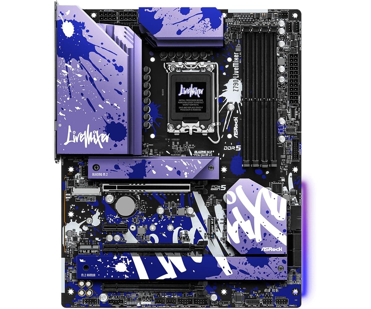 ASRock Z790 Live Mixer ATX Intel DDR5 Spezial Design, 90-MXBK10-A0UAYZ Bild 3
