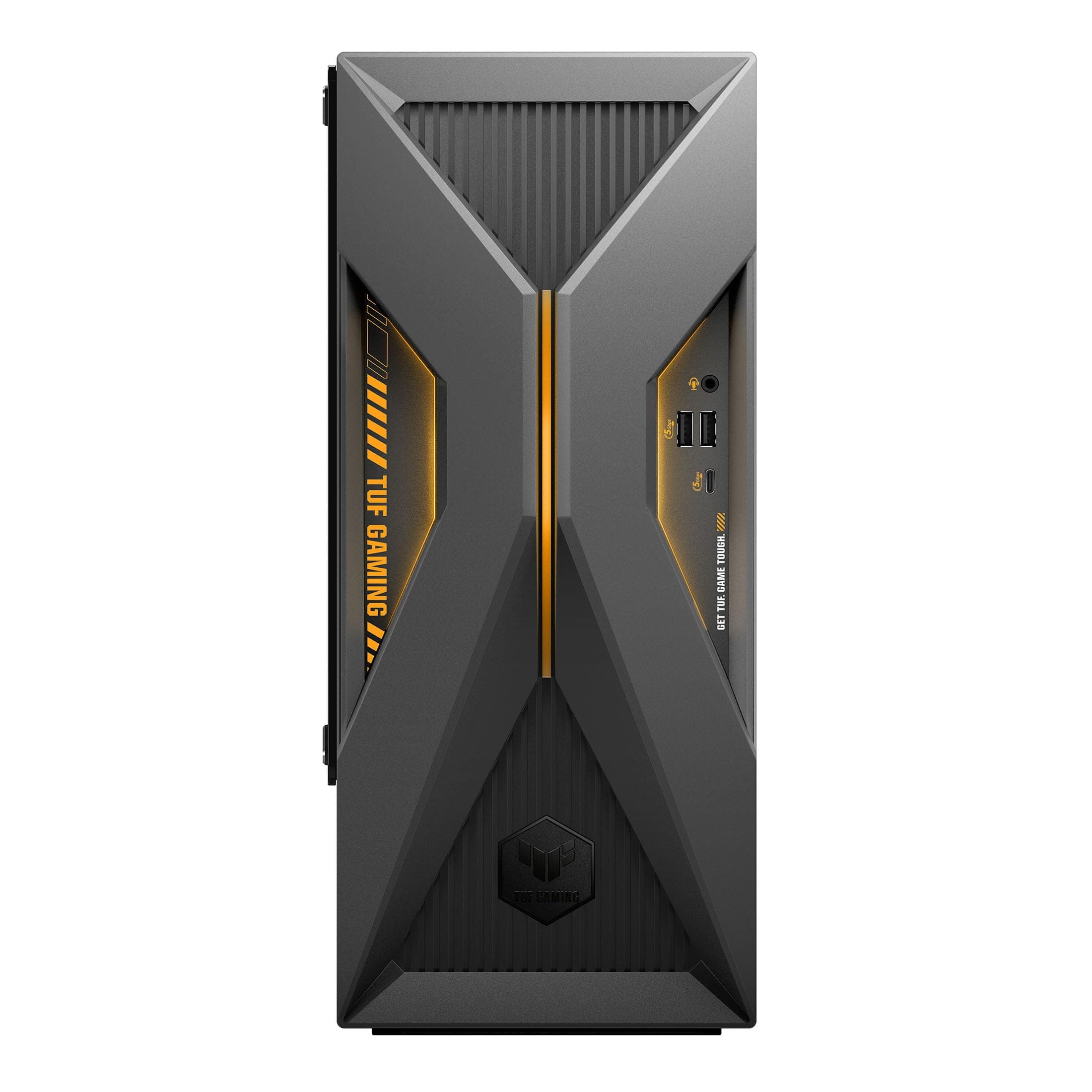 ASUS Tower | TUF Gaming TM500 | Solar Eclipse Gray | AMD Ryzen 5 220 | RAM: 128GB | SSD: 16TB | NVIDIA RTX 5060 | Sichtfenster | LED-Beleuchtung | Windows 11 Pro TUF Gaming TM500 | R5 220 16000 GB 128 GB NVIDIA GeForce RTX 5060 Windows 11 Pro Bild 3