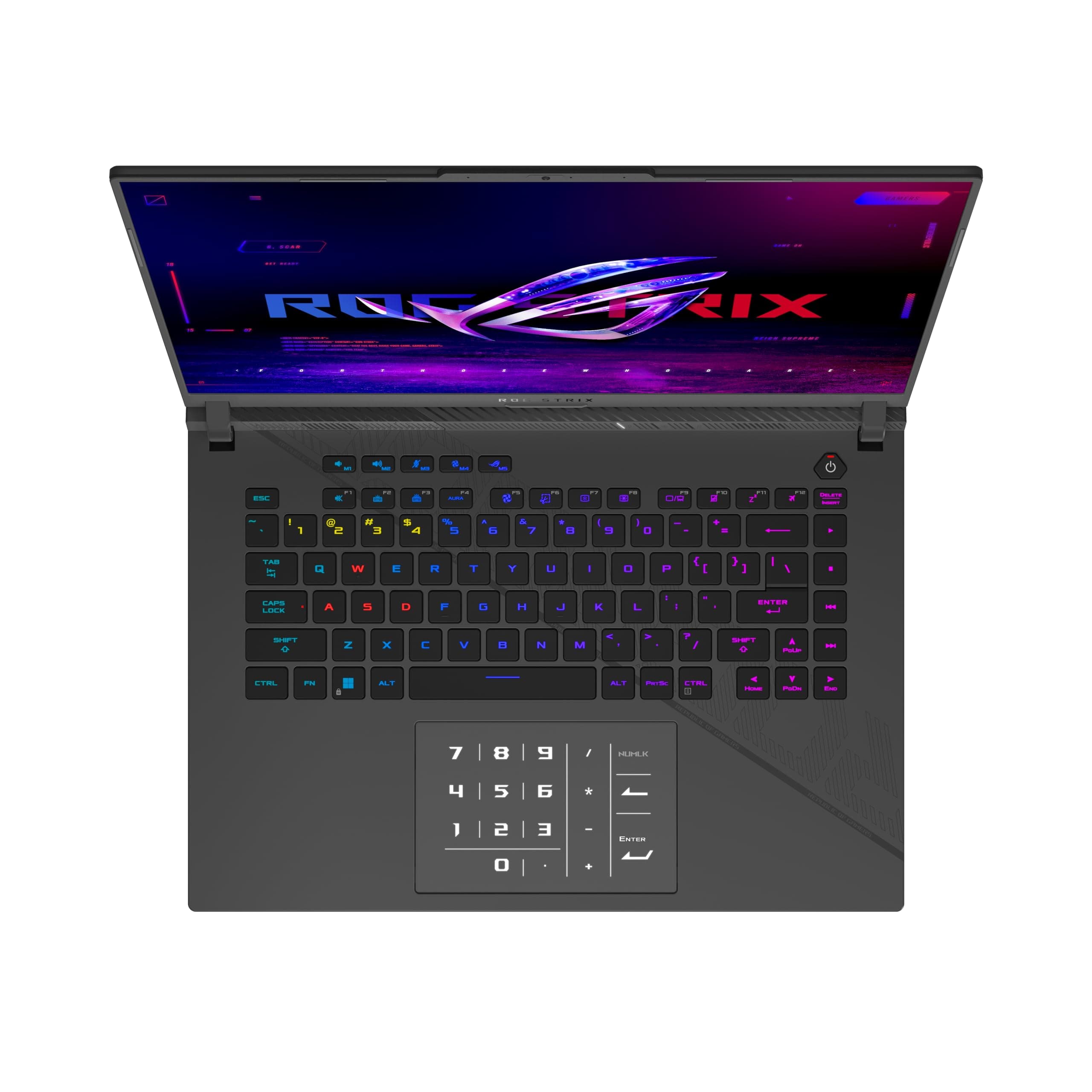 ASUS ROG Strix G16 G614JV Gaming Laptop | 16" WUXGA 165Hz 16:10 IPS Display | Intel Core i7-13650HX | 16GB RAM | 1TB SSD | NVIDIA RTX 4060 | Win11 Home | QWERTZ | Ecplise Gray Intel Core i7-13650HX | 16GB RAM | 1TB SSD | NVIDIA RTX 4060 16" Bild 3