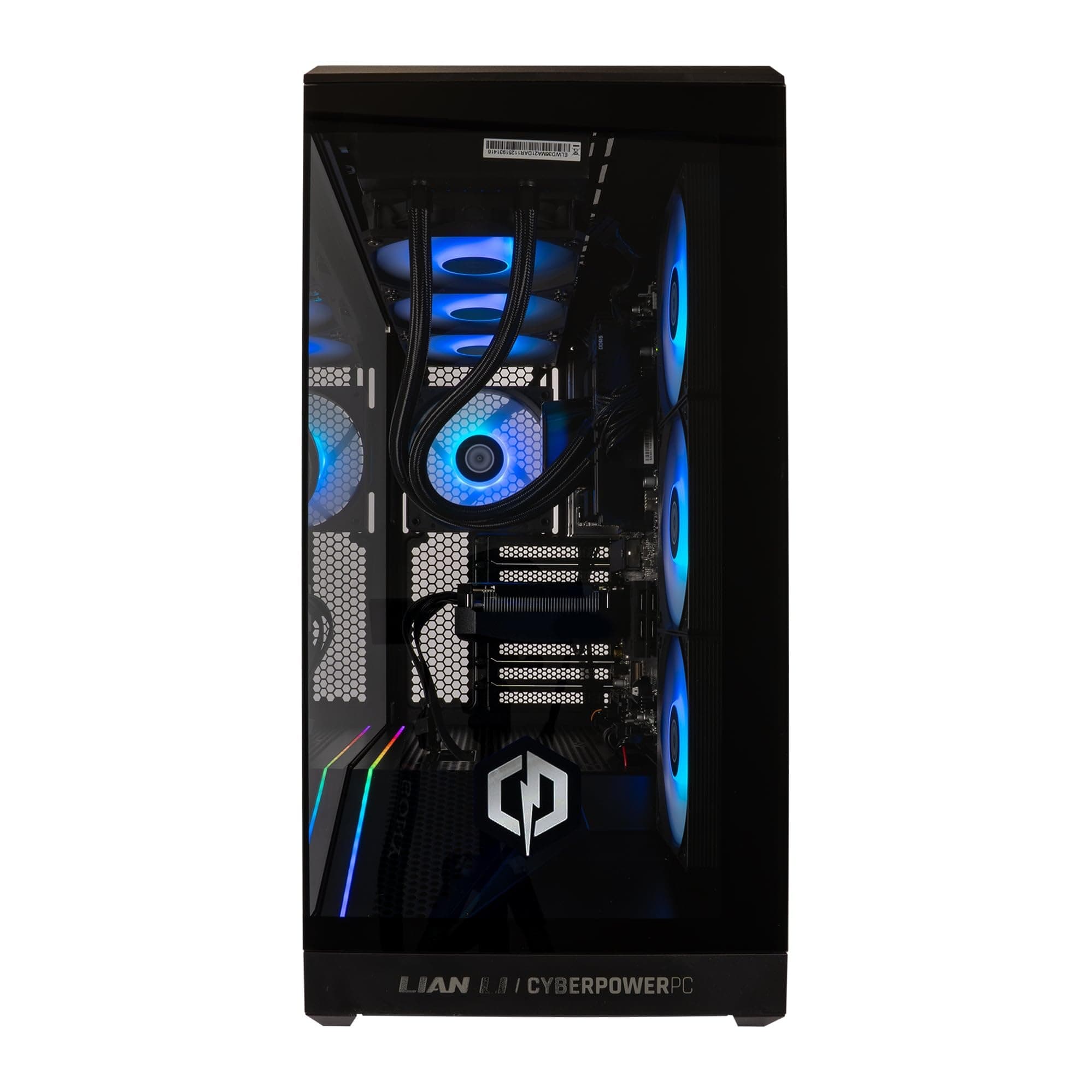 CYBERPOWERPC Luxe Gaming PC - Intel Core i7 12700KF, Nvidia RTX 5070 Ti, 32GB RAM, 1TB NVMe SSD, 750W PSU, Windows 11, Liquid Cooling, V100R Intel Core i7 12700KF Nvidia RTX 5070 Ti Bild 4