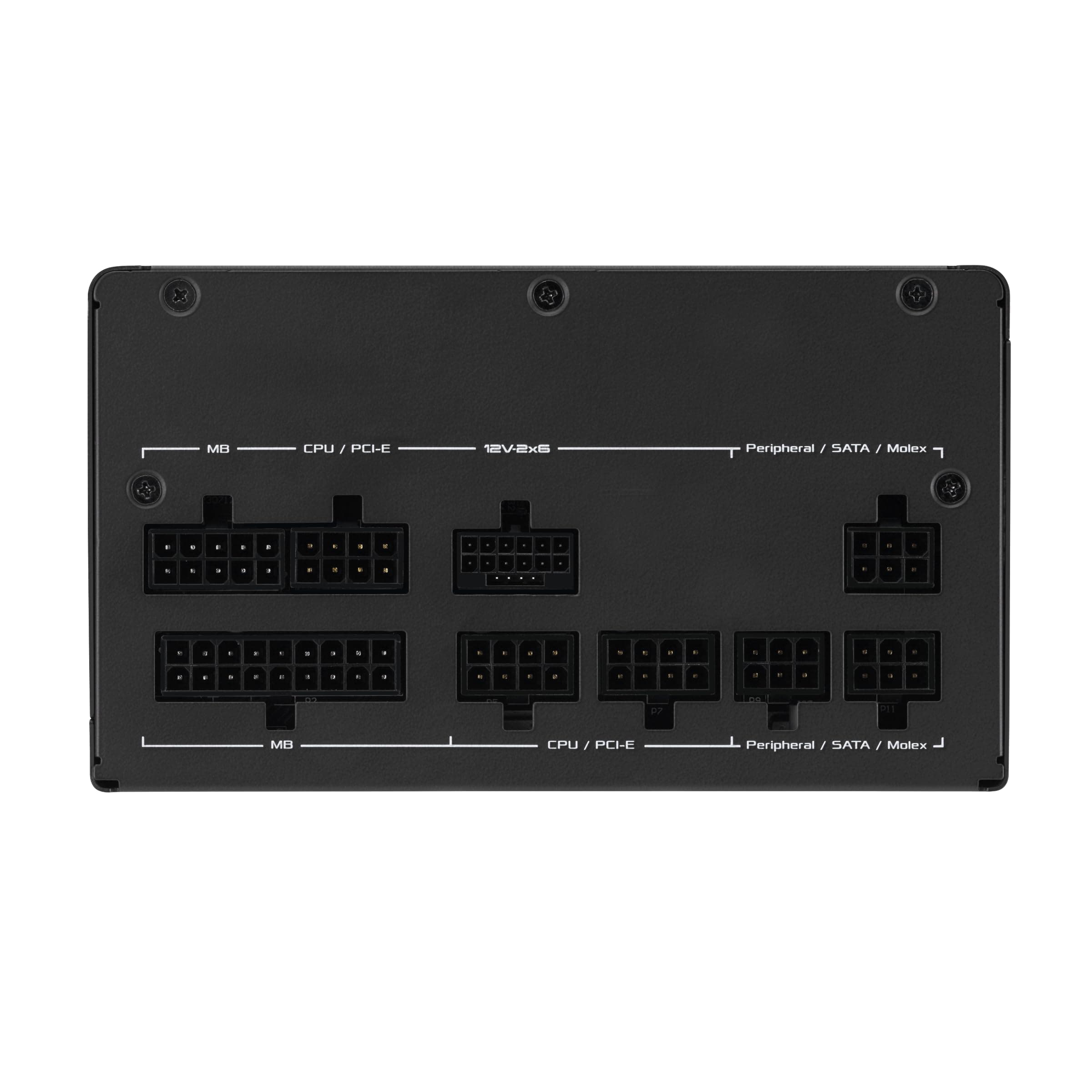 ASUS Prime 850W Gold Black Edition Gaming Netzteil (850 Watt, Lüfter mit Doppelkugellager, ATX 3.1 & PCIe 5.1 kompatibel, 80 Plus & Cybernetics Gold-Zertifizierung, geätzte Kabel, Schwarz) Bild 5