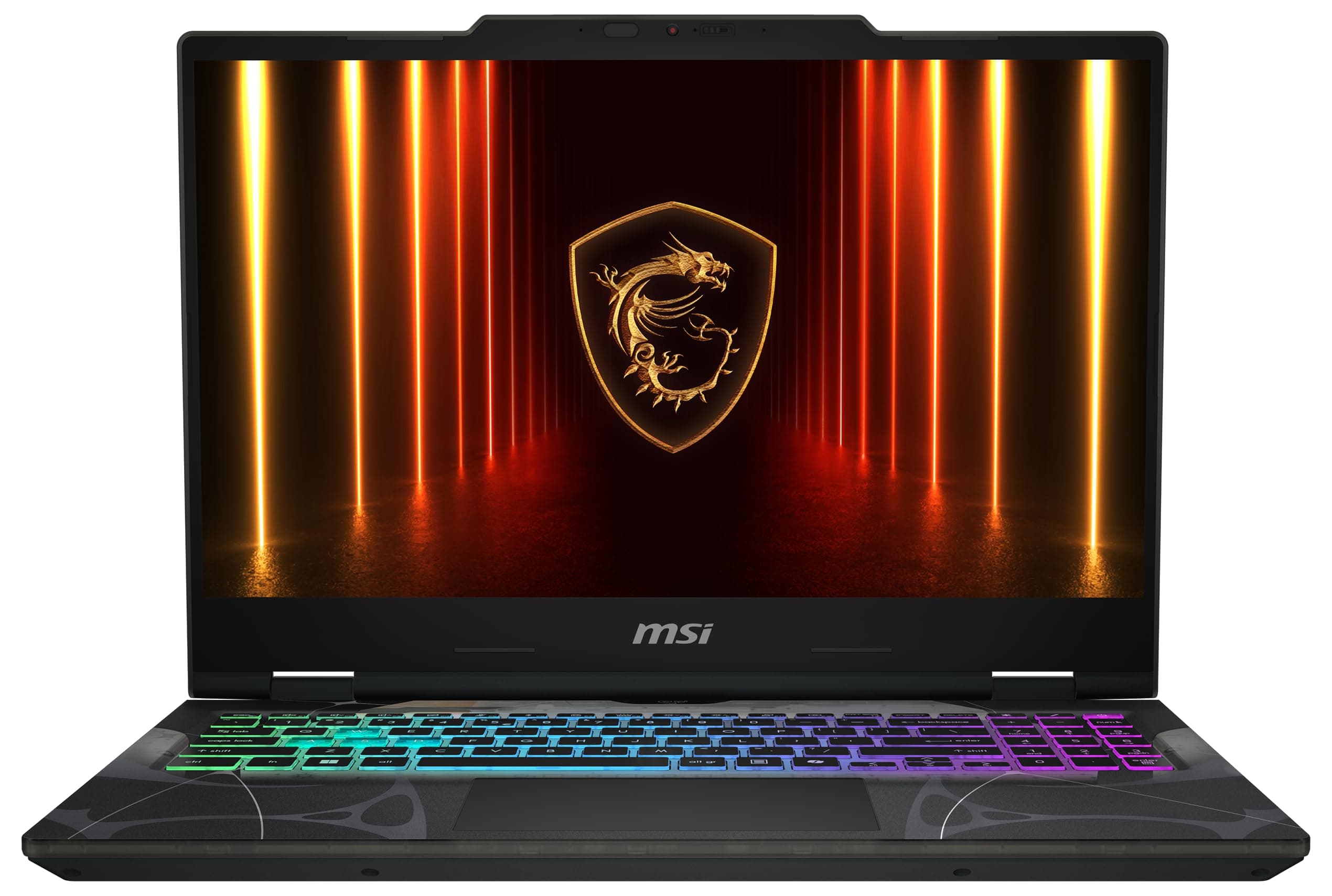 MSI Cyborg 15, Gaming-Laptop, 15,6 Zoll Full-HD 144 Hz Display, Intel Core 7 240H, NVIDIA GeForce RTX 5060, 16 GB DDR5, 1 TB SSD, Windows 11 Home, QWERTZ Tastatur, Schwarz, B2RWFKG-068 Intel Core 7 240H RTX5060 8GB Bild 2