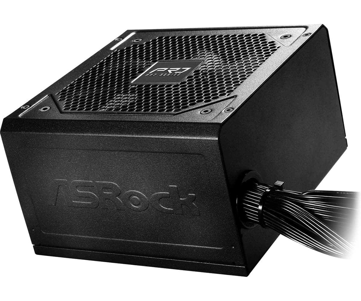 ASRock PRO-850G Netzteil, ATX 3.1, PCIe 5.1, 12V-2x6 Anschluss, 850W, 80 Plus Gold, 120mm Lüfter, 140x150x86mm Bild 4