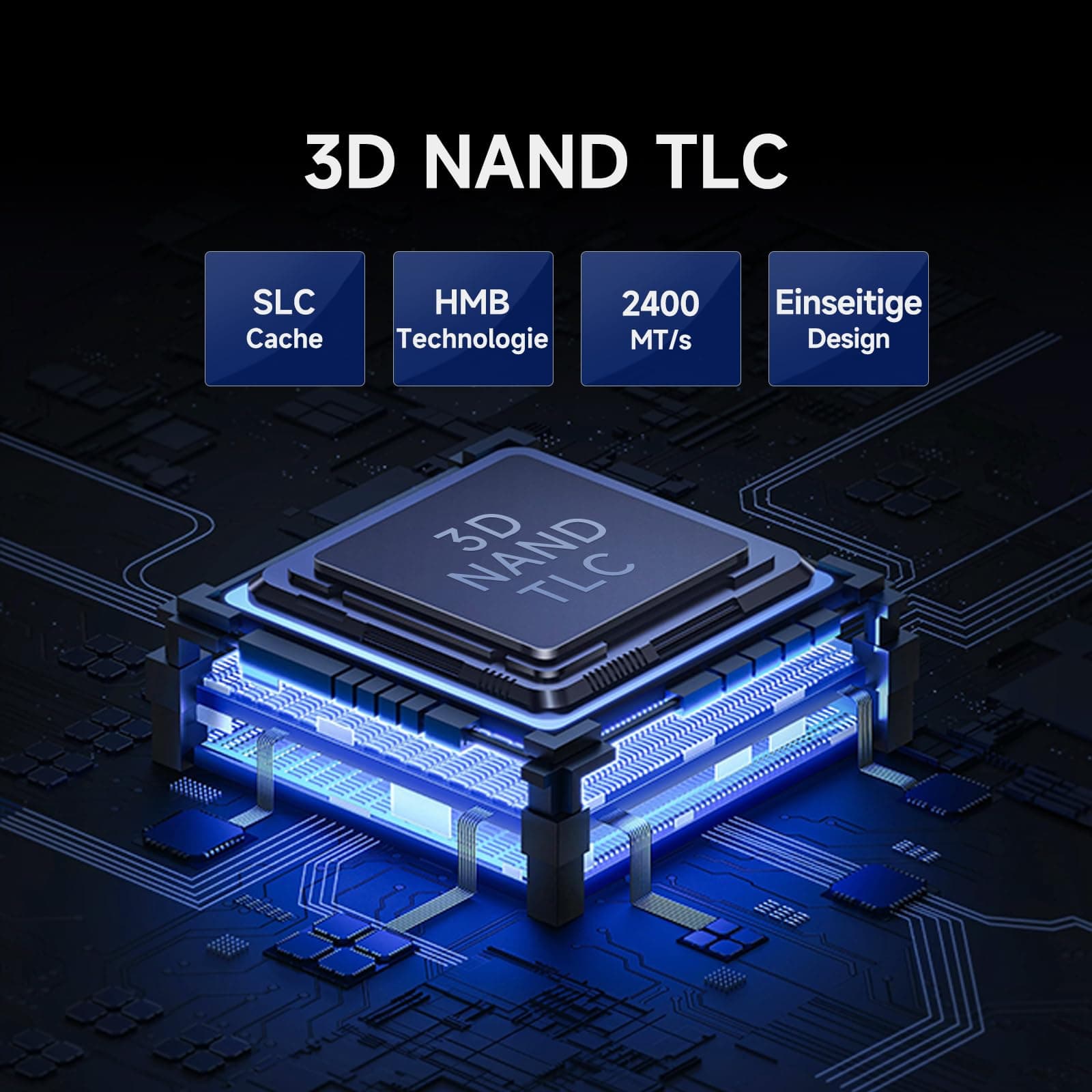 fanxiang M.2 SSD 1TB Nvme SSD PCIe 4.0 Interne Festplatte 7300MB/s Lesen, 5200MB/s Schreiben, für Gaming, Videoschnitt, Programme, Kompatibel mit Laptop, Desktop, Spielekonsole (S880) Bild 7