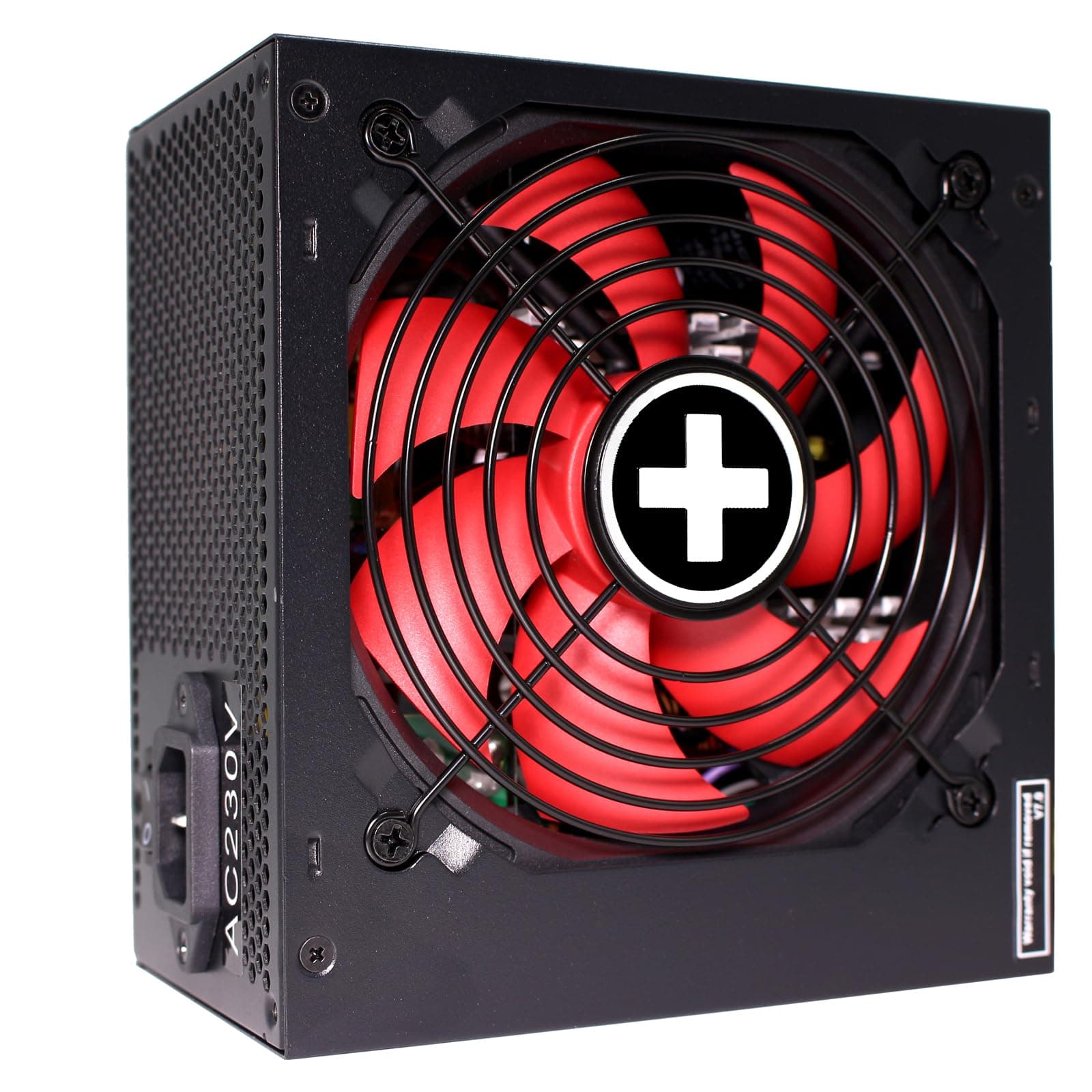 Xilence XP750R10 750W ATX PC Netzteil, 80+ Bronze, Gaming, non-modular, 1x 20+4PIN, 1x 4+4PIN, 1x 8PIN, 3x PCI-E 6+2PIN, 3x IDE 4PIN, 6x SATA 5PIN, leiser 120mm Lüfter, bis 550mm Kabellänge, schwarz Bild 6