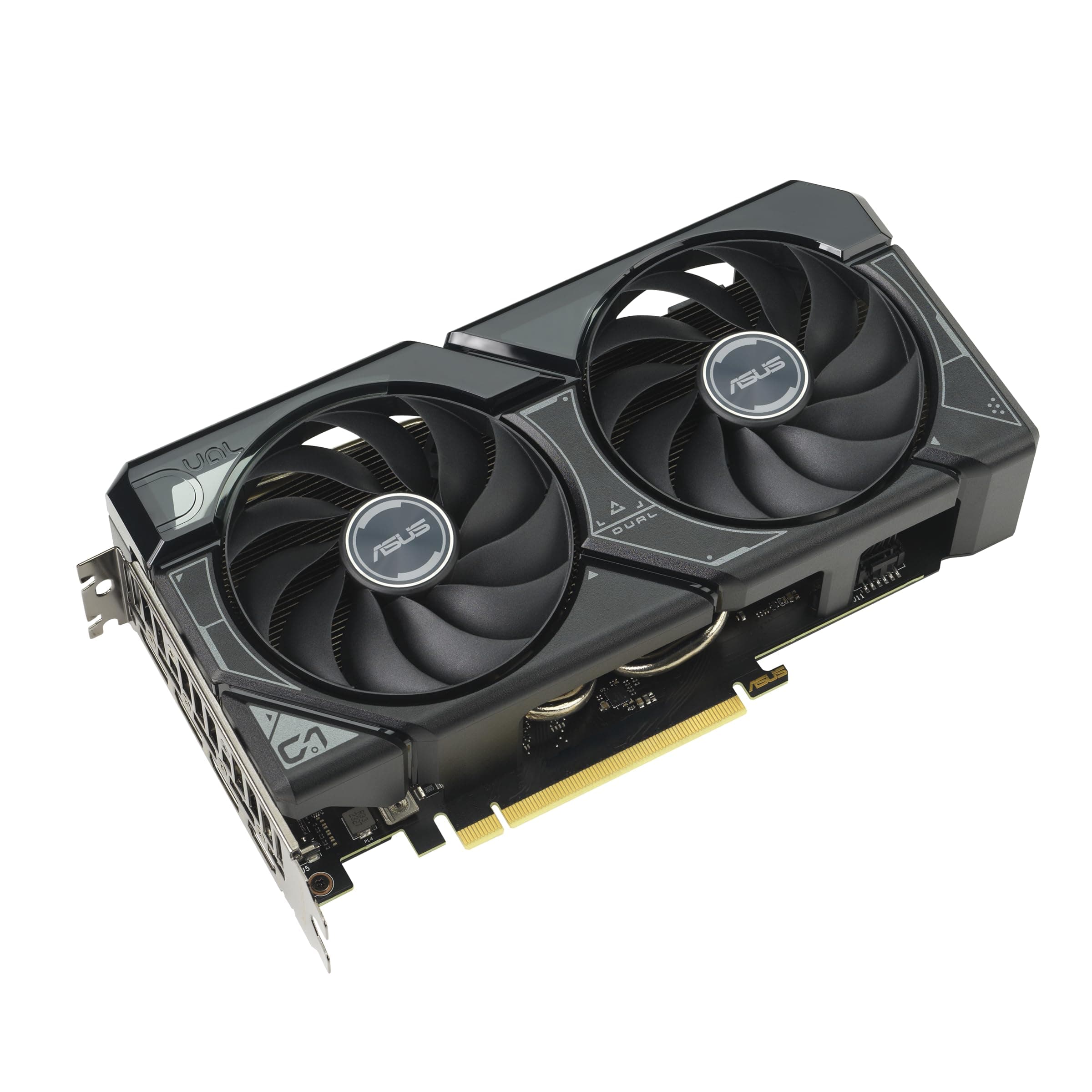ASUS Dual GeForce RTX 4060 Ti SSD OC Edition 8GB GDDR6 Gaming Grafikkarte (NVIDIA GeForce RTX4060Ti DLSS 3, integrierter M.2 SSD Steckplatz, 1x HDMI 2.1a, 3X DisplayPort 1.4a, DUAL-RTX4060TI-O8G-SSD) Bild 6
