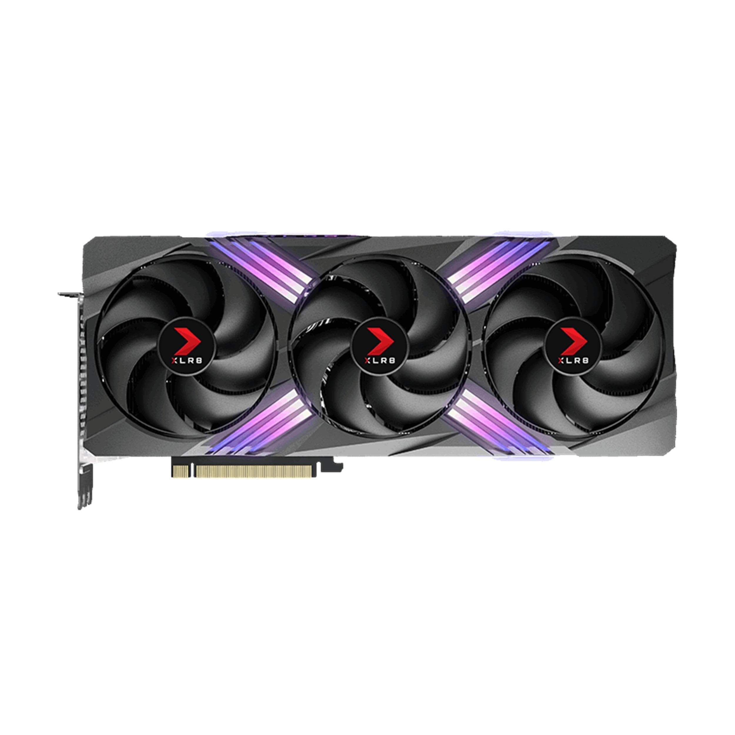 PNY GeForce RTX 4080 SUPER 16GB XLR8 Gaming Verto Epic-X RGB Overclocked Triple Fan DLSS 3 RTX 4080 SUPER XLR8 Epic-X RGB OC Black Bild 3