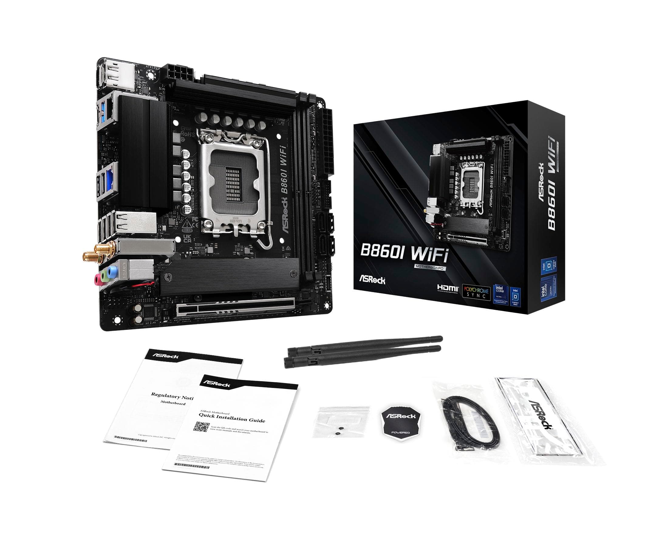 MB ASRock Intel 1851 B860I WiFi Bild 7