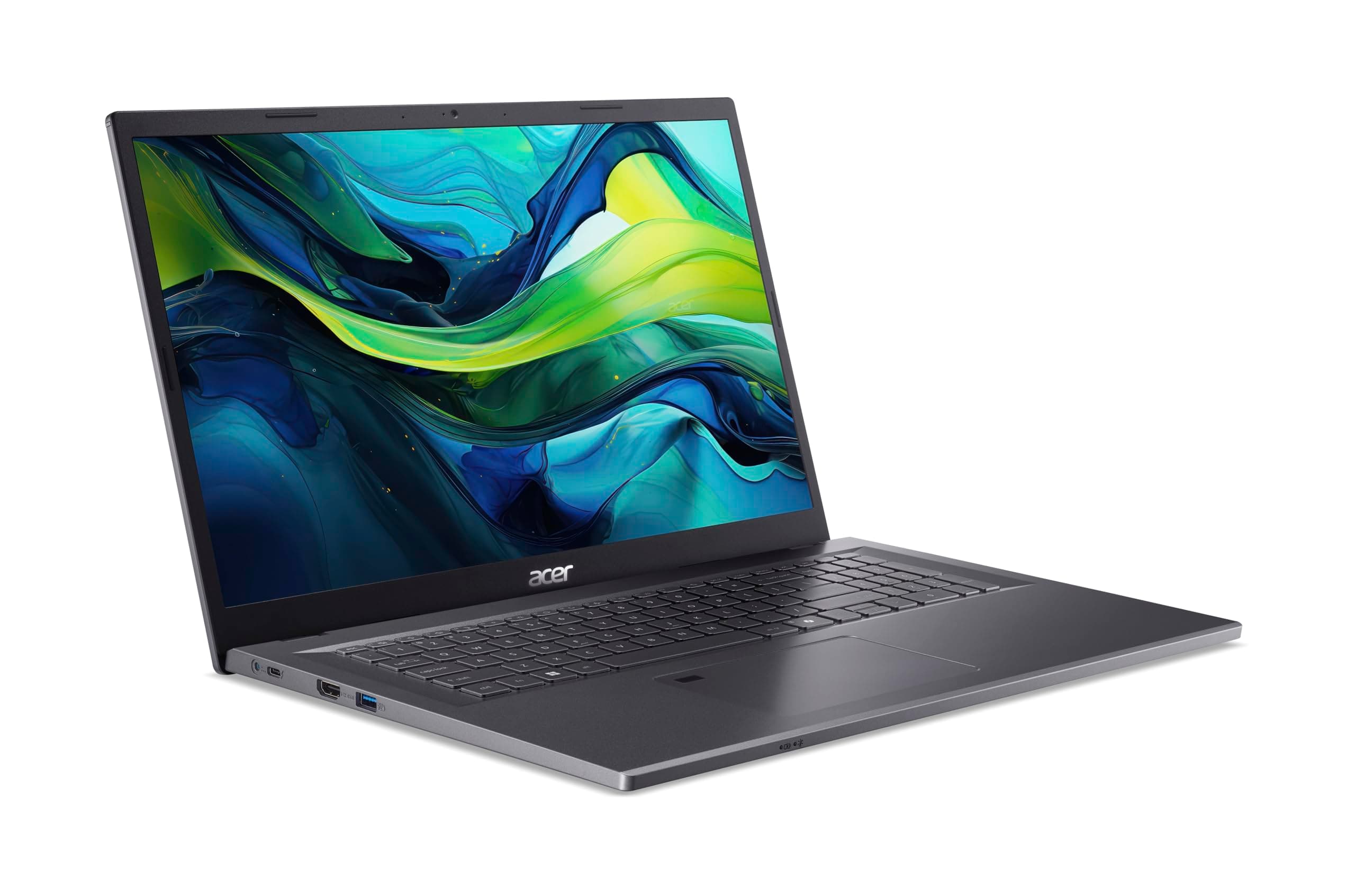 Acer Aspire 17, A17-51GM, Laptop, 17,3 Zoll Full HD IPS Display, Windows11, Intel® Core™ 7 Prozessor 150U, 32GB DDR4 RAM, 1 TB SSD, NVIDIA® Geforce® RTX 2050, Steel Gray, QWERTZ Tastatur Intel Core 7 150U 32 GB 1.0 TB Bild 3