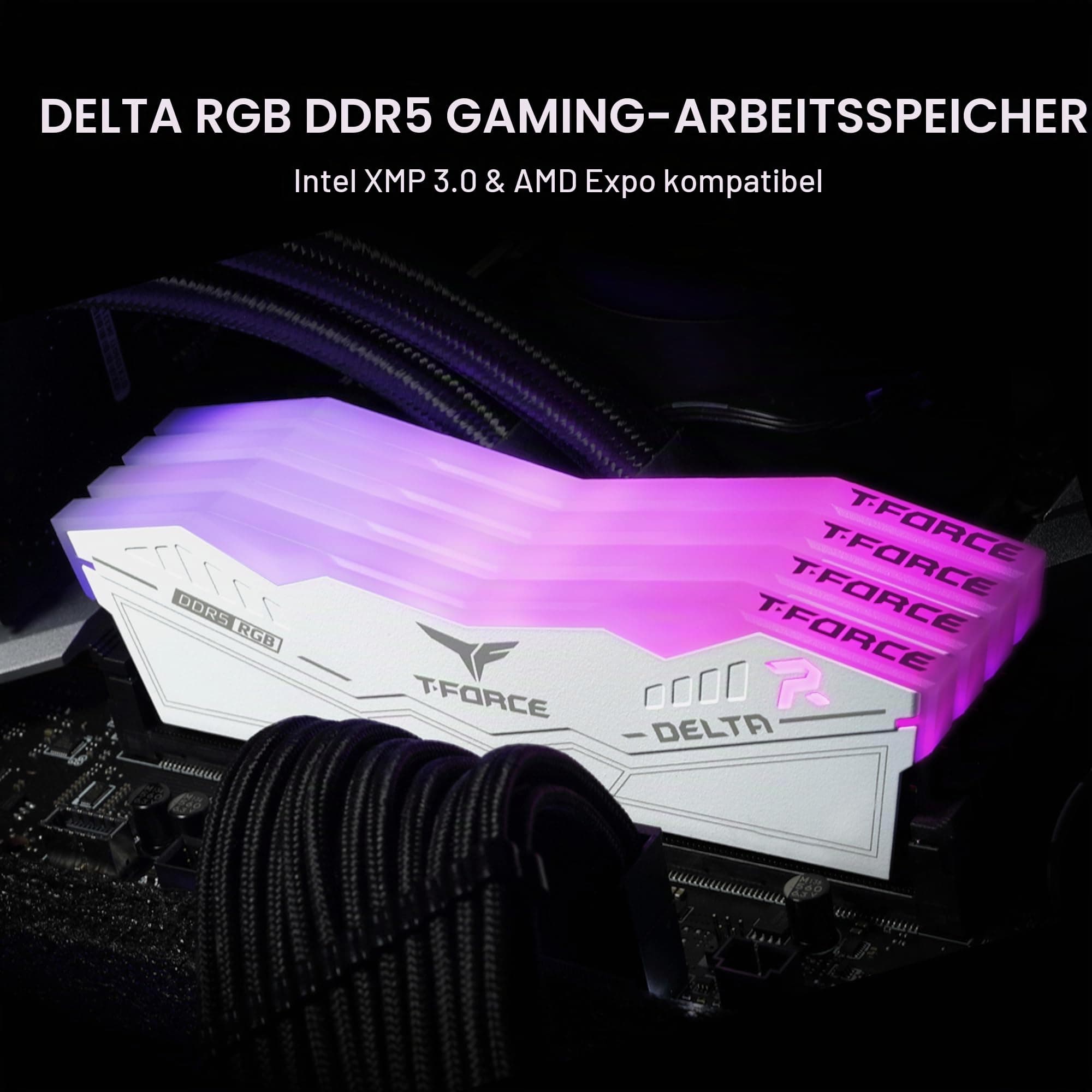 Team Group Arbeitsspeicher DIMM 32 GB DDR5-6000 (2X 16 GB) Dual-Kit Bild 3