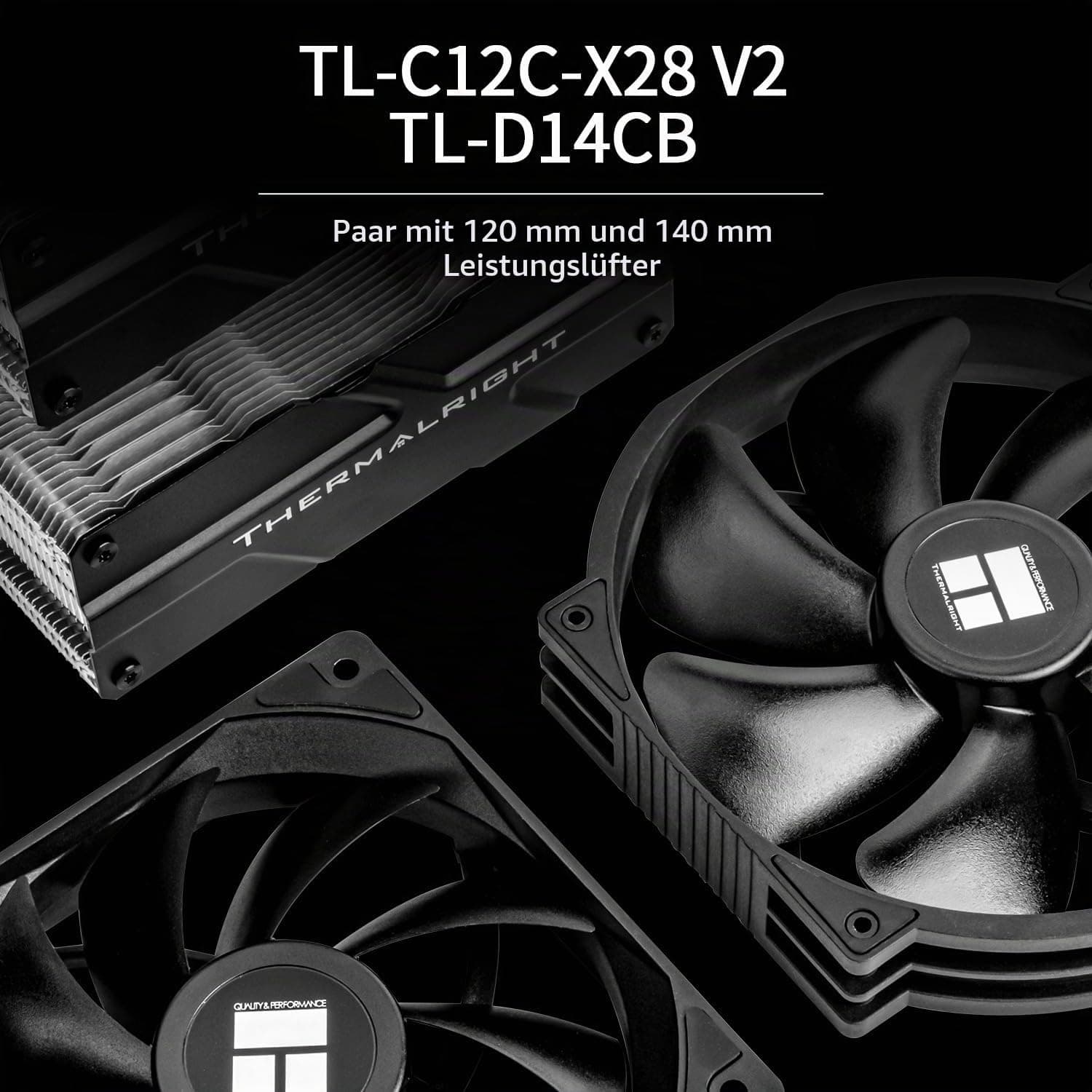 Thermalright Peerless Assassin 140 SE CPU-Kühler, Dual-Tower-Kühlkörper mit 6 Wärmerohren, Dual-PWM-Lüfter, Hochleistungs-Wärmeableitung, für AM4/AM5, Intel LGA115x/1700/1851 PA140 SE Bild 5