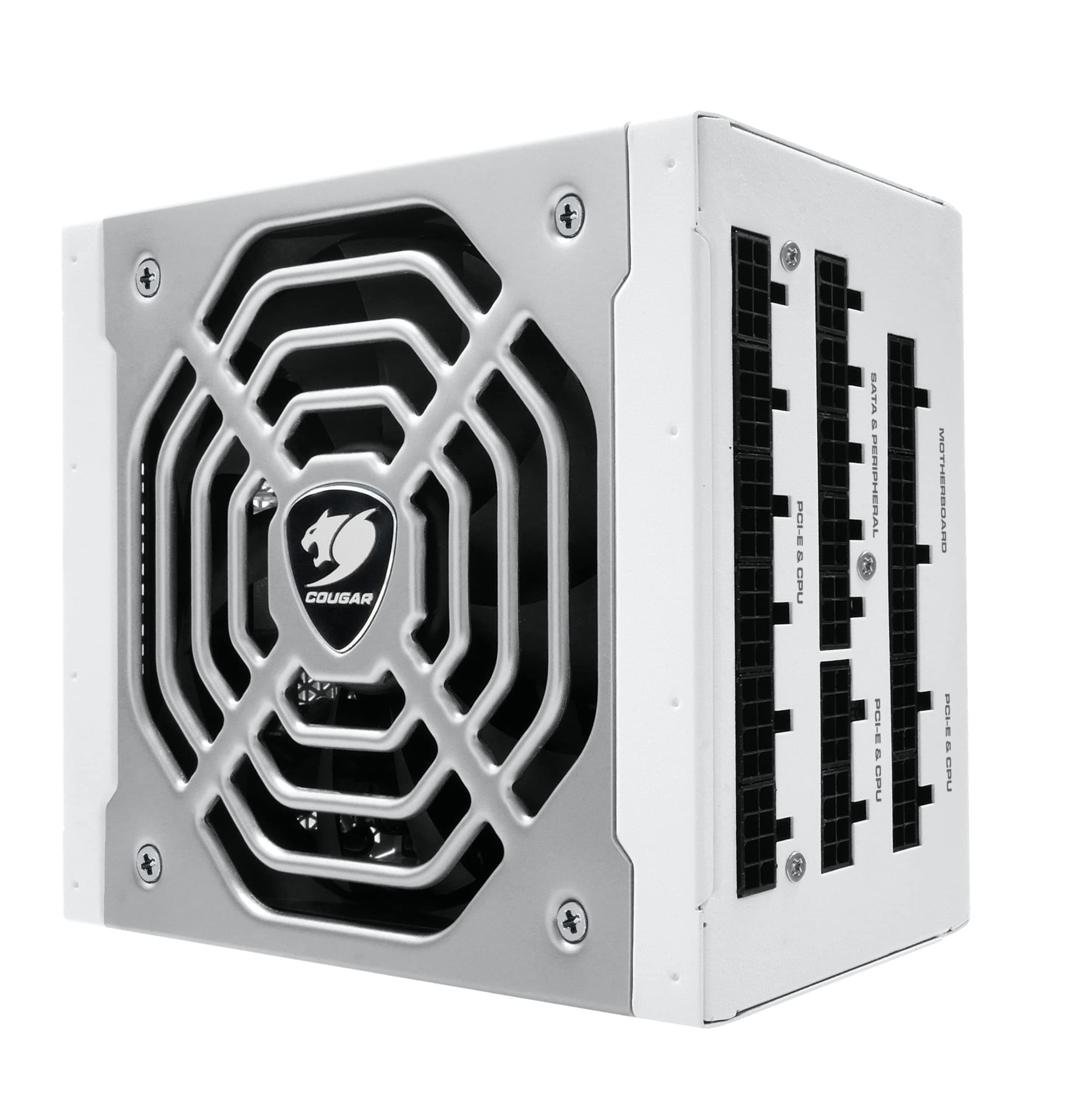 COUGAR Gaming | Stromversorgung PC Gaming | POLAR1200 80 PLUS PLATINIUM 1200 W – Leistung 1200 W – HDB Lüfter – Null-Rauschmodus – LLC-Struktur, DC-DC – Anschlüsse PCIe und CPU Bild 2