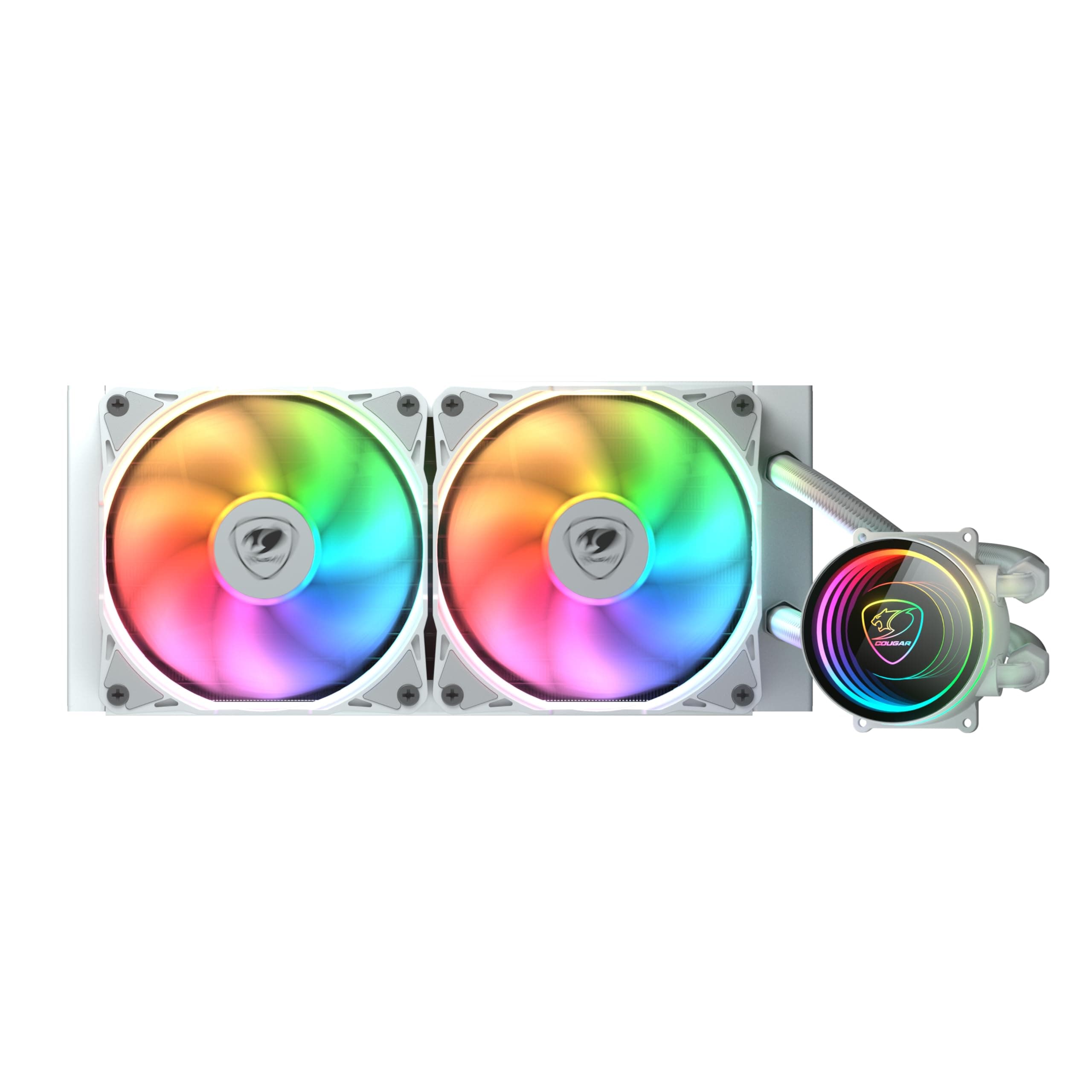 COUGAR Kit Watercooling AIO Poseidon Elite RGB - 240mm (Blanc) CGR-PSDELRGB-W-240 Bild 3