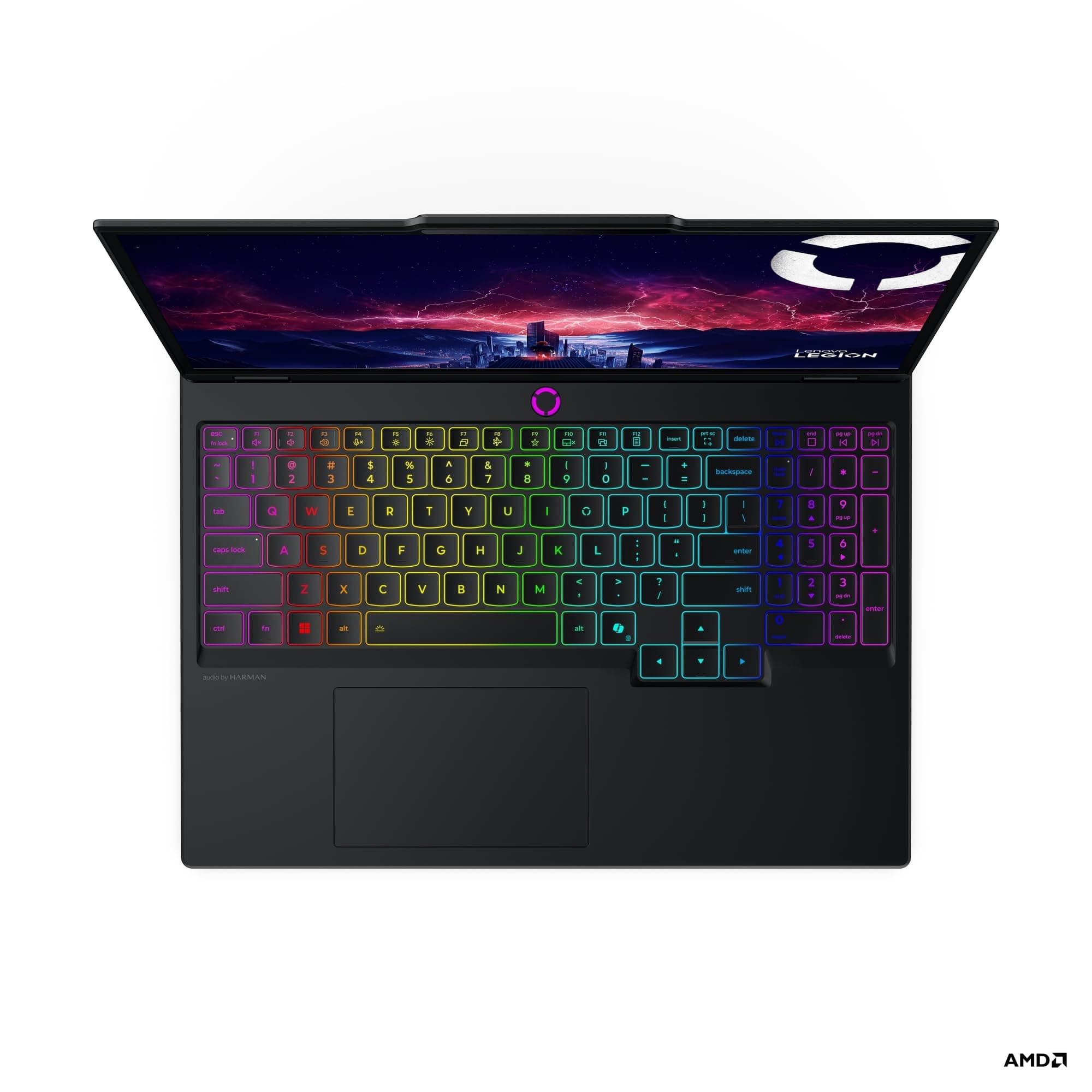 Lenovo Legion 5 Gaming AI Laptop | 15.1" WQXGA 165 Hz OLED Display | NVIDIA GeForce RTX 5060 | AMD Ryzen AI 7 350 | 16GB RAM | 1TB SSD | Win11 | QWERTZ | Eclipse Black | 3 Monate GamePass Bild 2