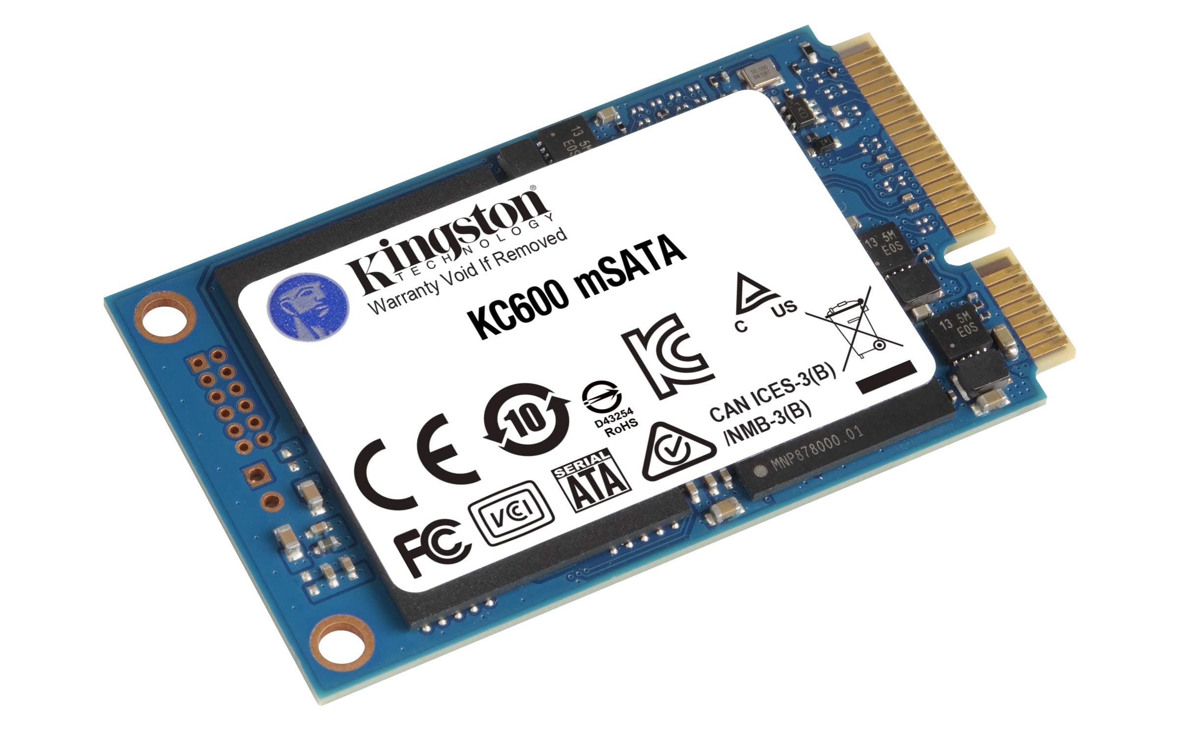 Kingston KC600 SSD 256GB SATA3 mSATA - SKC600MS/256G Bild 8