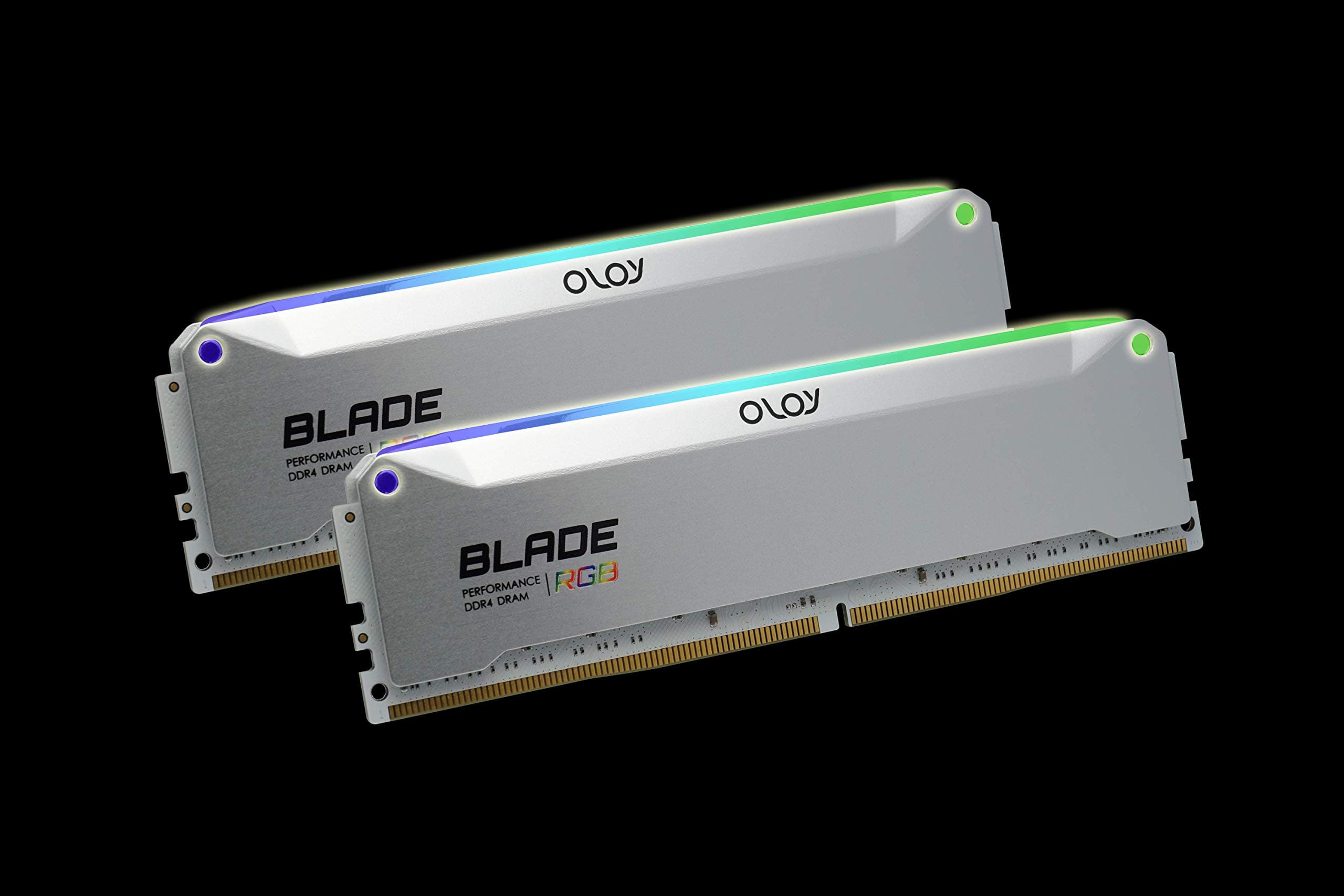 OLOy DDR4 RAM 16 GB (2 x 8 GB) Aluminiumklinge RGB 3600 MHz CL16 1,35 V 288-Pin Desktop Gaming UDIMM (MD4U0836163BRADA) Bild 3