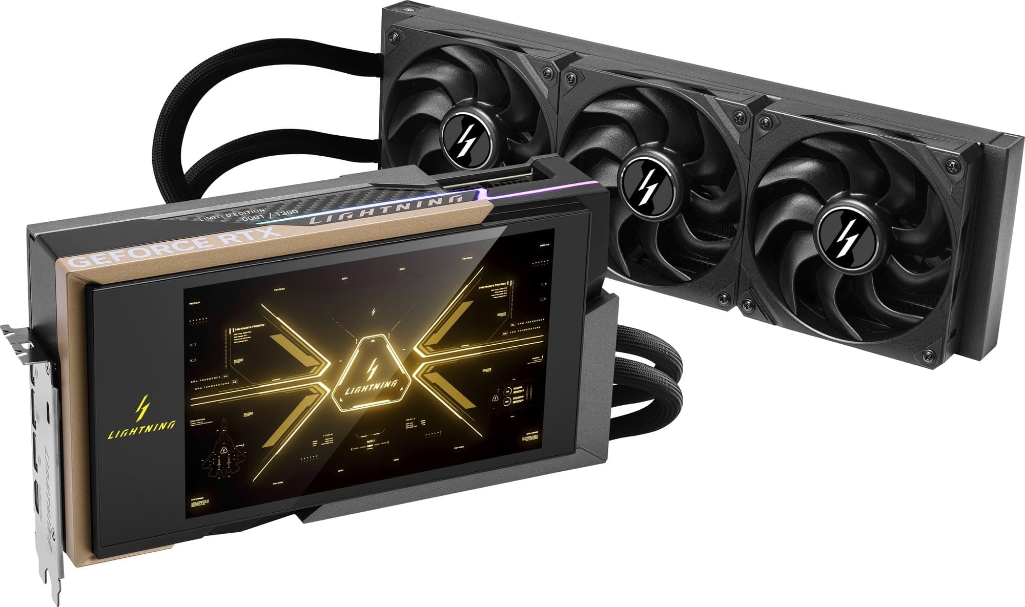 MSI GeForce RTX 5090 32GB Lightning Z, GDDR7, 512bit, 2775MHz, PCI Express Gen 5, Grafikkarte Bild 7