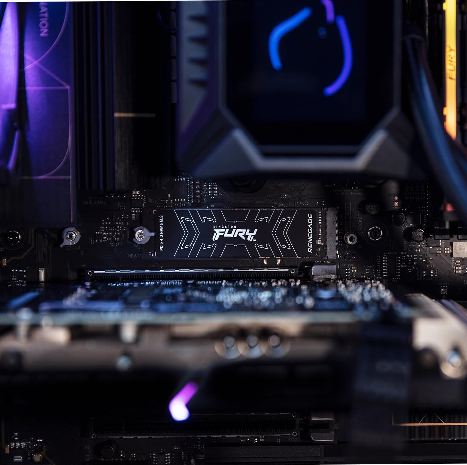Kingston FURY Renegade PCIe 4.0 NVMe M.2 SSD For gamers, enthusiasts and high-power users - SFYRD/2000G Bild 8