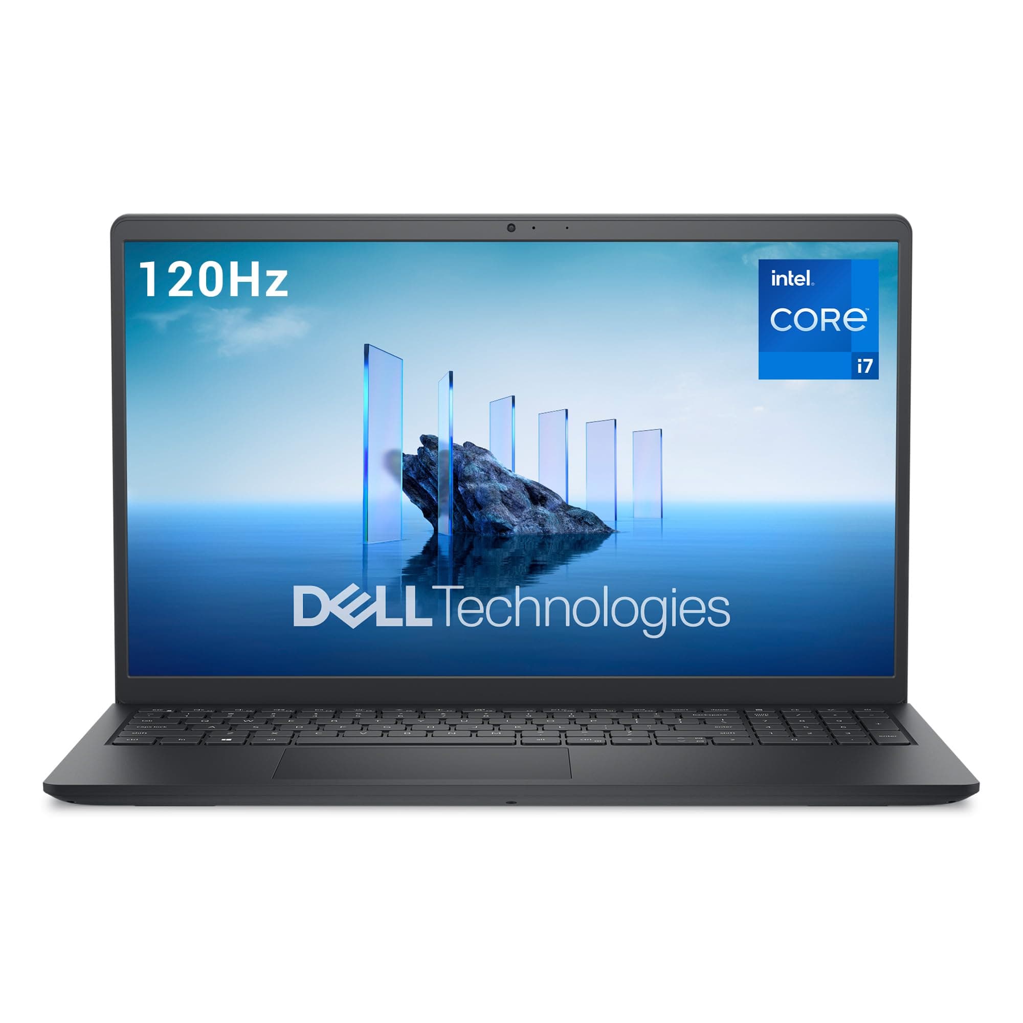 Dell 15 Laptop DC15250 15.6" FHD (1920 x 1080) 120Hz, Intel Core i7-1355U, Intel UHD Graphics, 16GB DDR4 RAM, 512GB SSD, Windows 11 Home, QWERTZ Backlit Keyboard - Black Core i7-1355U 16 GB 512GB SSD
