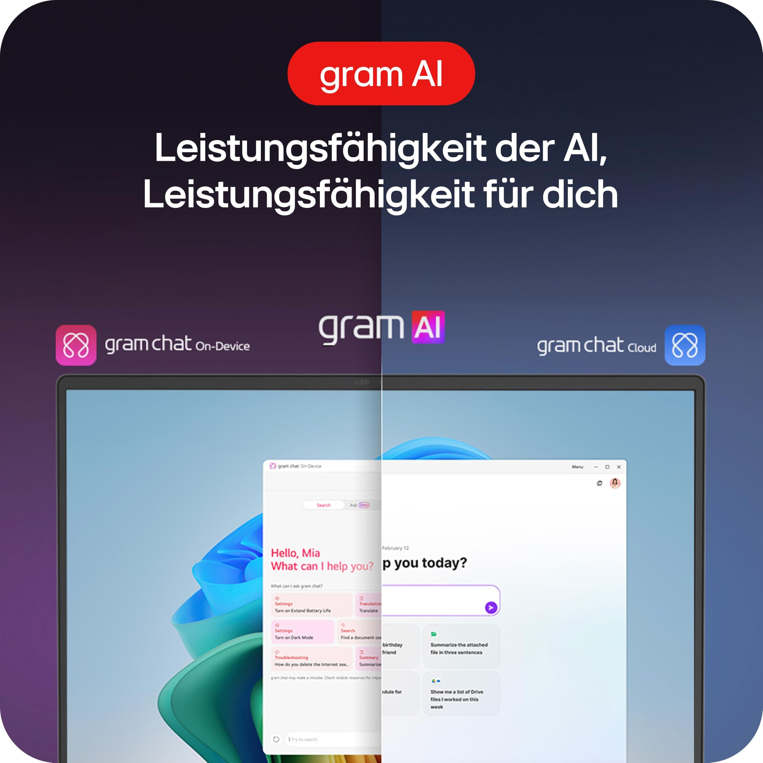 LG gram Pro 16 16Z90TS-G.AU89G (16 Zoll) IPS Notebook, Intel Core Ultra 7 258V, Intel Arc™ Graphics 140V, 16GB RAM, 1TB SSD, federleicht (1,239 kg), gram AI, Copilot+ PC, 77 Wh, Thunderbolt 4, Schwarz Intel Core Ultra7 | Windows 11 Home | 2025 16GB RAM | 1TB SSD gram Pro Bild 4
