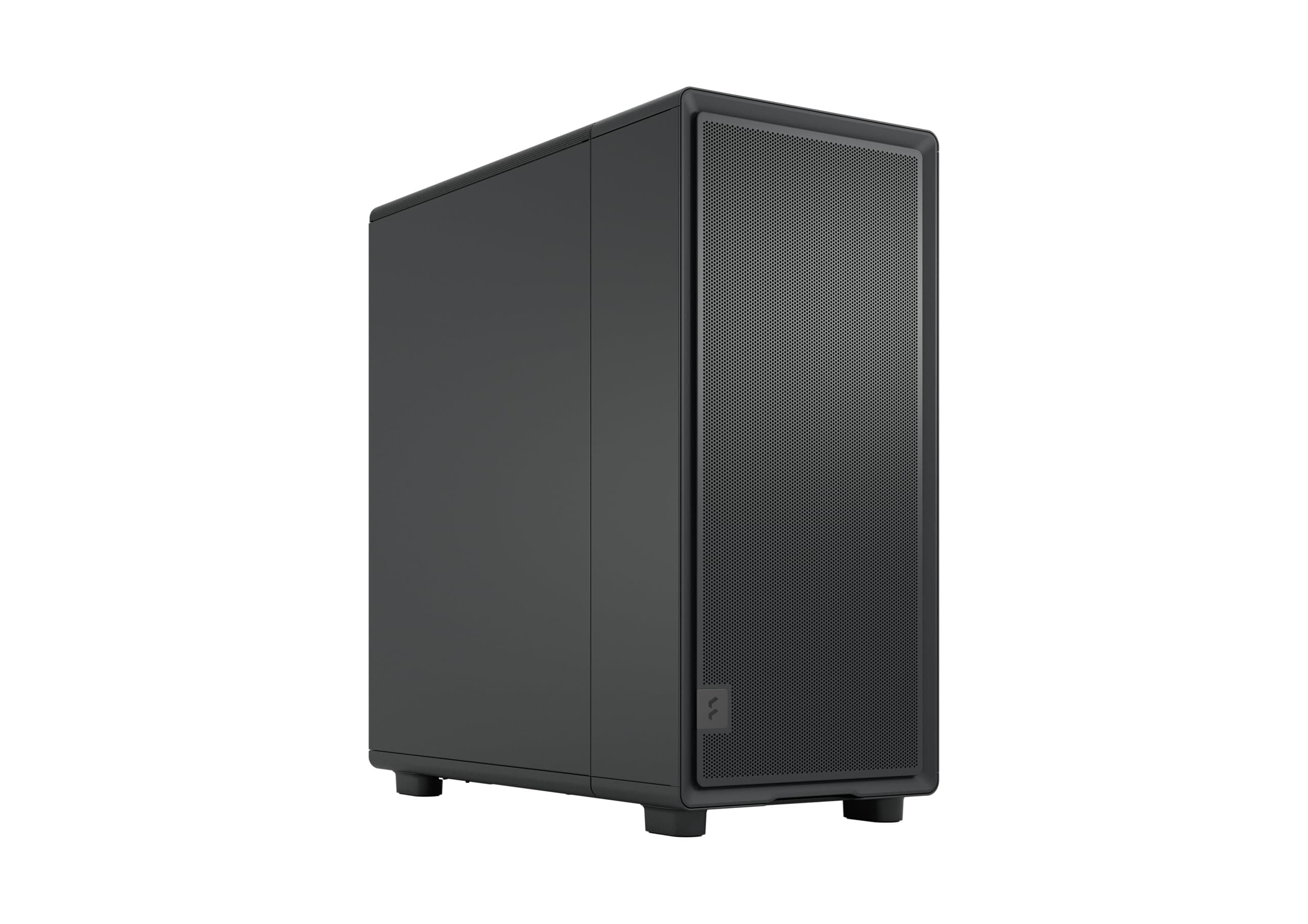 Fractal Design Epoch Schwarz Solid - Gaming-PC-Gehäuse - Mesh-Frontpanel - DREI Momentum 12-Lüfter inkl. - Geräumiger Innenraum - ATX/mATX/ITX Unterstützung Solid Schwarz Epoch