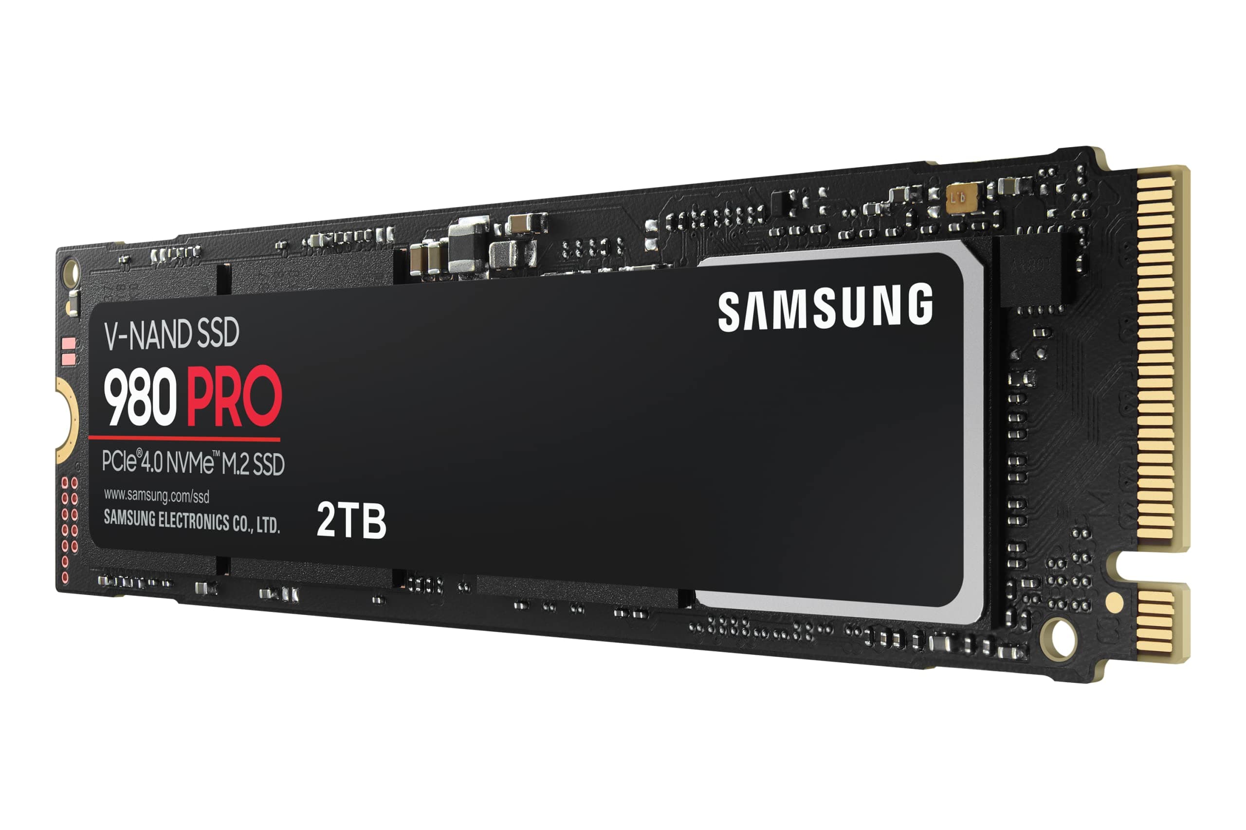 Samsung 980 PRO NVMe M.2 SSD, 2 TB, PCIe 4.0, 7.000 MB/s Lesen, 5.000 MB/s Schreiben, Interne SSD für Gaming und Videobearbeitung, MZ-V8P2T0BW Bild 5