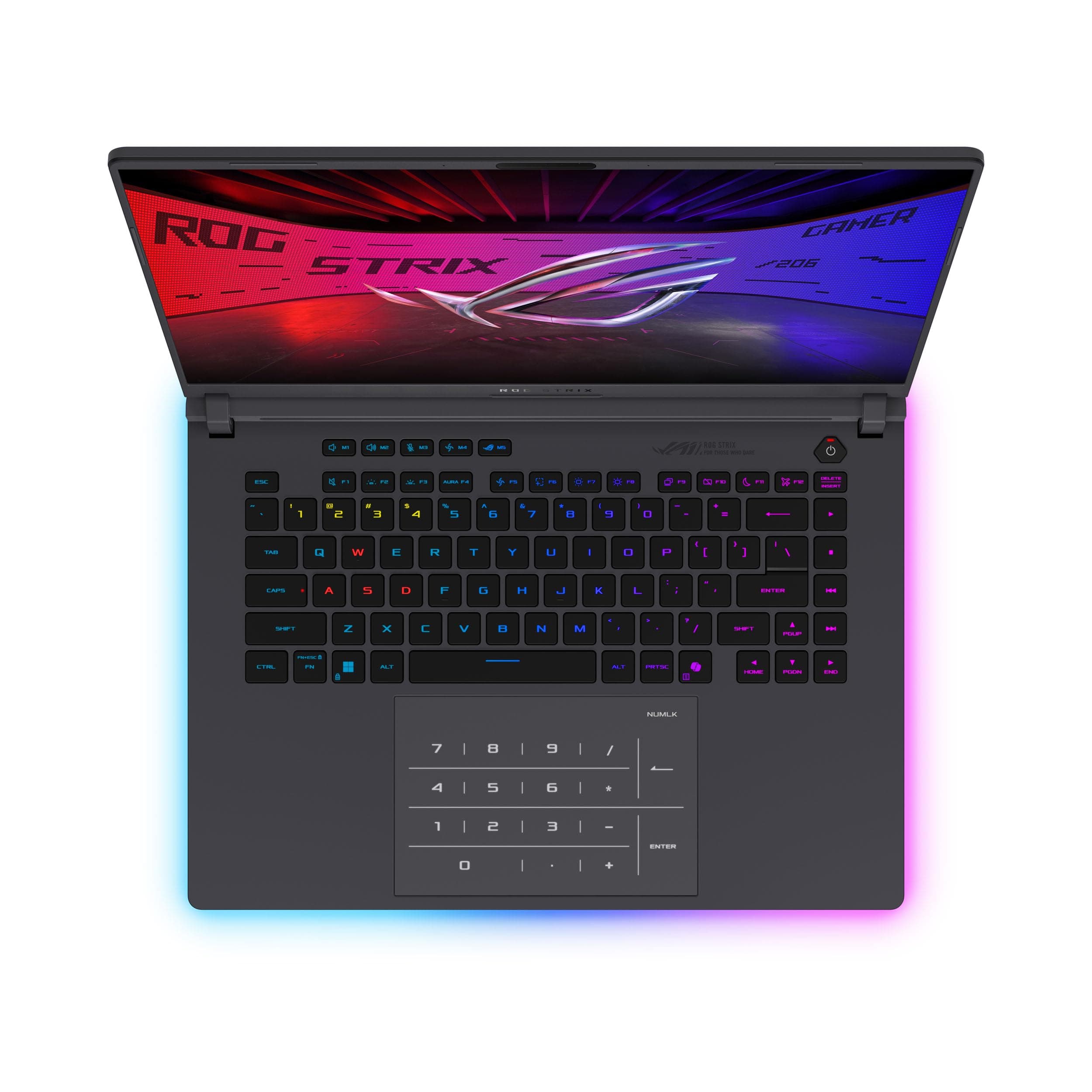 ASUS ROG Strix G16 (2025) Gaming Laptop, 16 Zoll ROG Nebula 16:10 2.5K 240Hz/3ms, NVIDIA® GeForce RTX™ 5080, Intel® Core Ultra 9 275HX, 32GB DDR5, 1TB PCIe Gen 4 SSD, Wi-Fi 7, Windows 11 Home G615L Bild 2