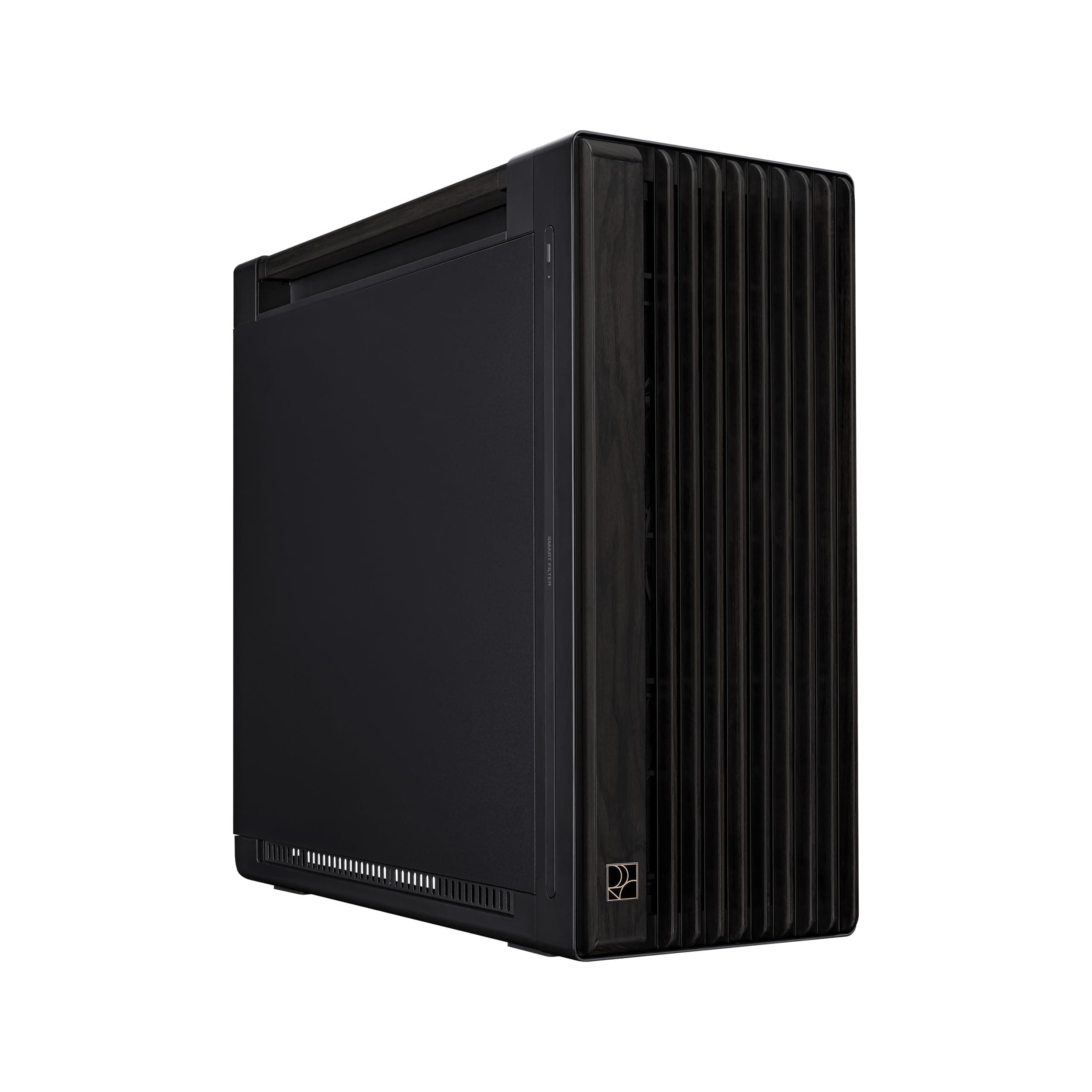 ASUS ProArt PA602 Wood Edition Metal Panel E-ATX PC Gehäuse (zertifiziertes Holz, vorinstallierte Systemlüfter und Grafikkartenhalter, unterstützt 420 mm Radiator, IR-Staubsensor, USB Typ-C 20Gbps) Bild 2