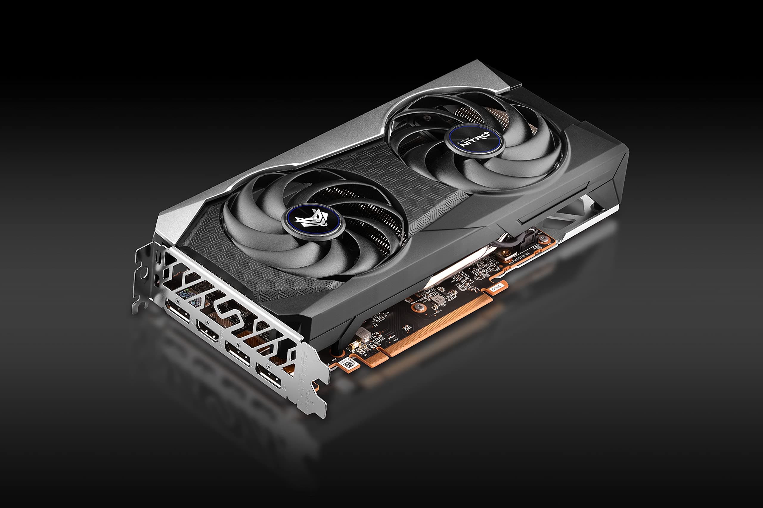 Sapphire Nitro+ AMD Radeon RX 6600 XT Gaming OC 8 GB GDDR6 HDMI Triple DP 11309-01-20G Schwarz PCIE Bild 7