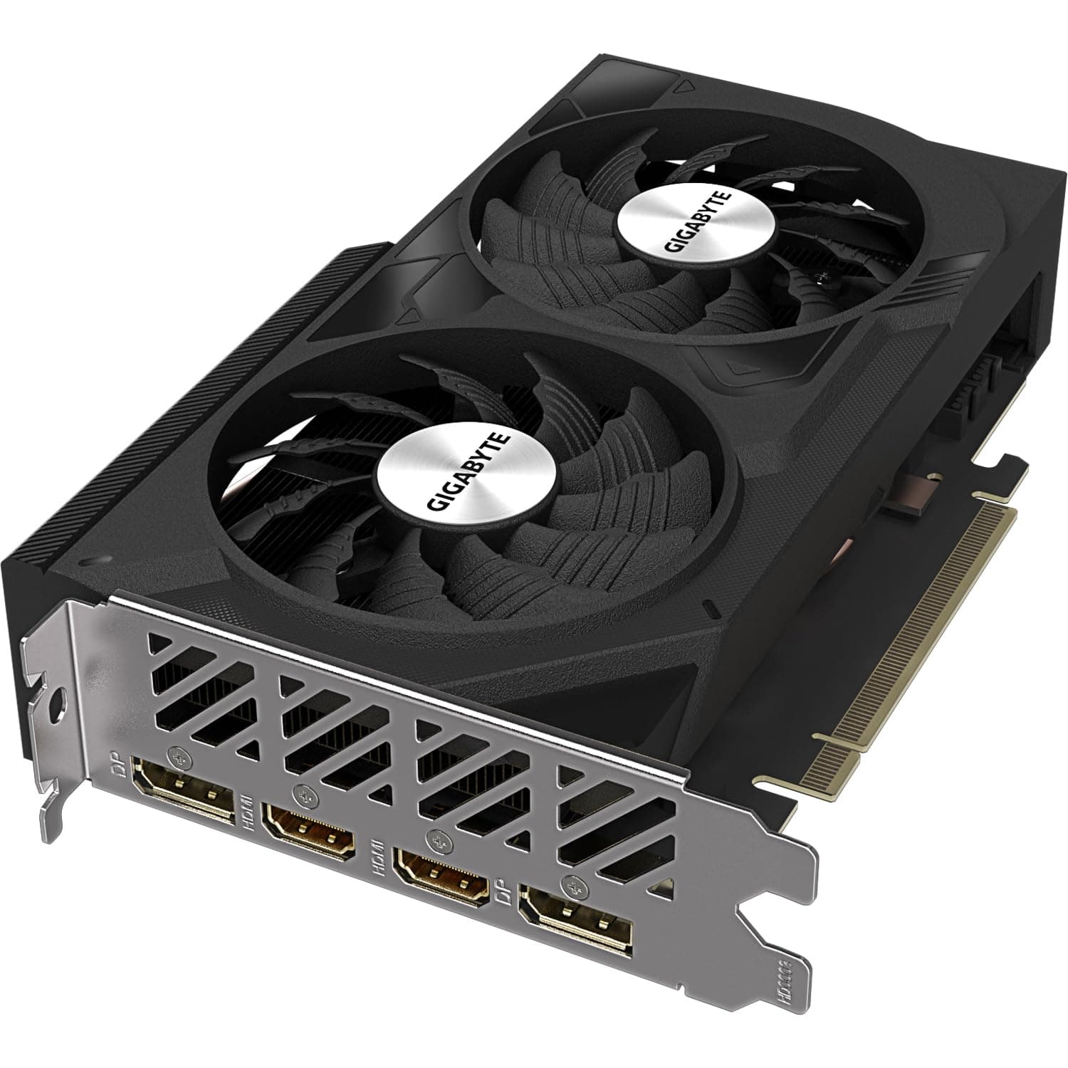 Gigabyte NVIDIA GeForce RTX 4060 WINDFORCE OC Graphics Card - 8GB GDDR6, 128-bit, PCI-E 4.0, 2475MHz Core Clock, 2x DP 1.4, 2x HDMI 2.1a, NVIDIA DLSS 3 - GV-N4060WF2OC-8GD Bild 7